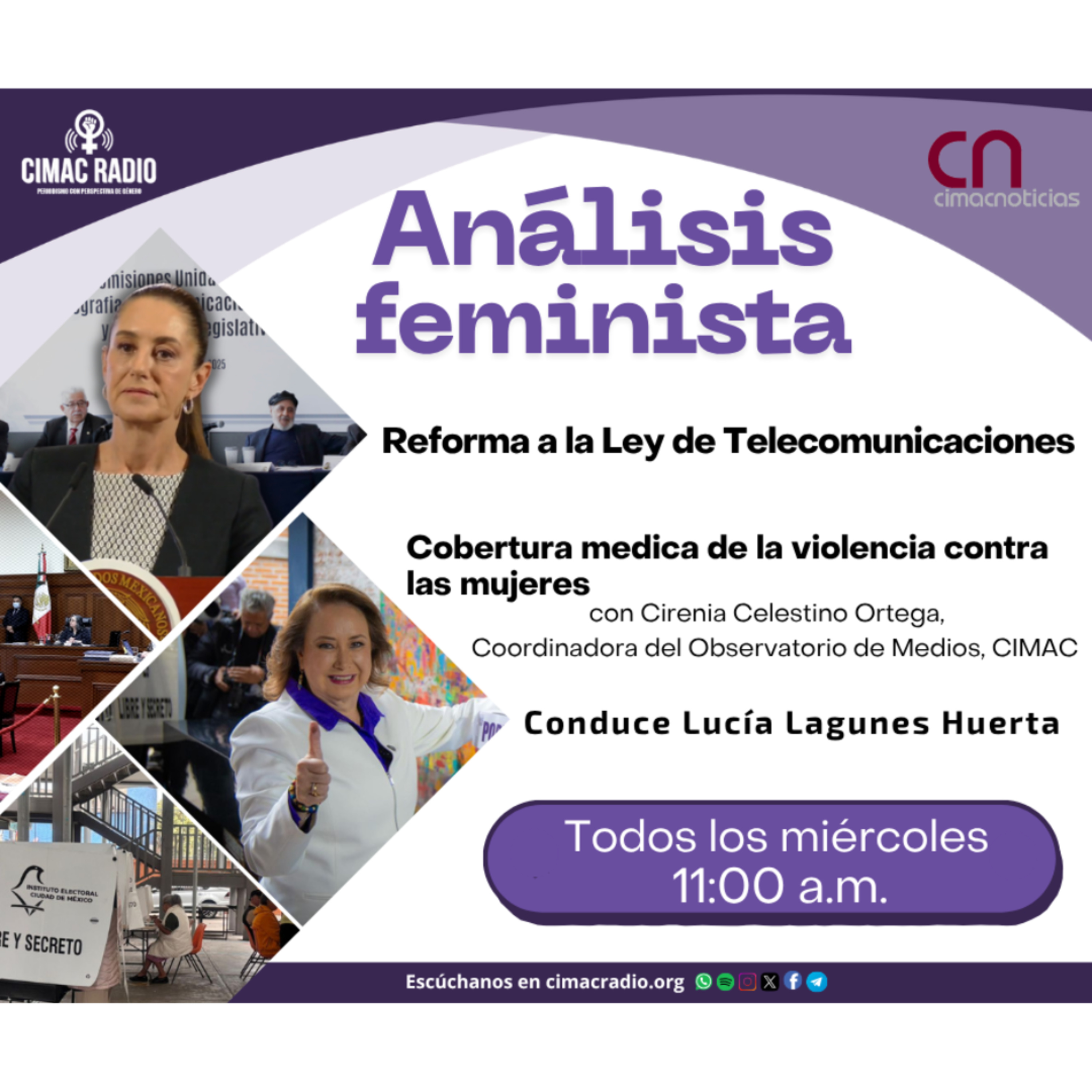 ANÁLISIS FEMINISTA: "la Aprobación de la nueva Ley de Telecomunicaciones y radiodifusión". episode artwork