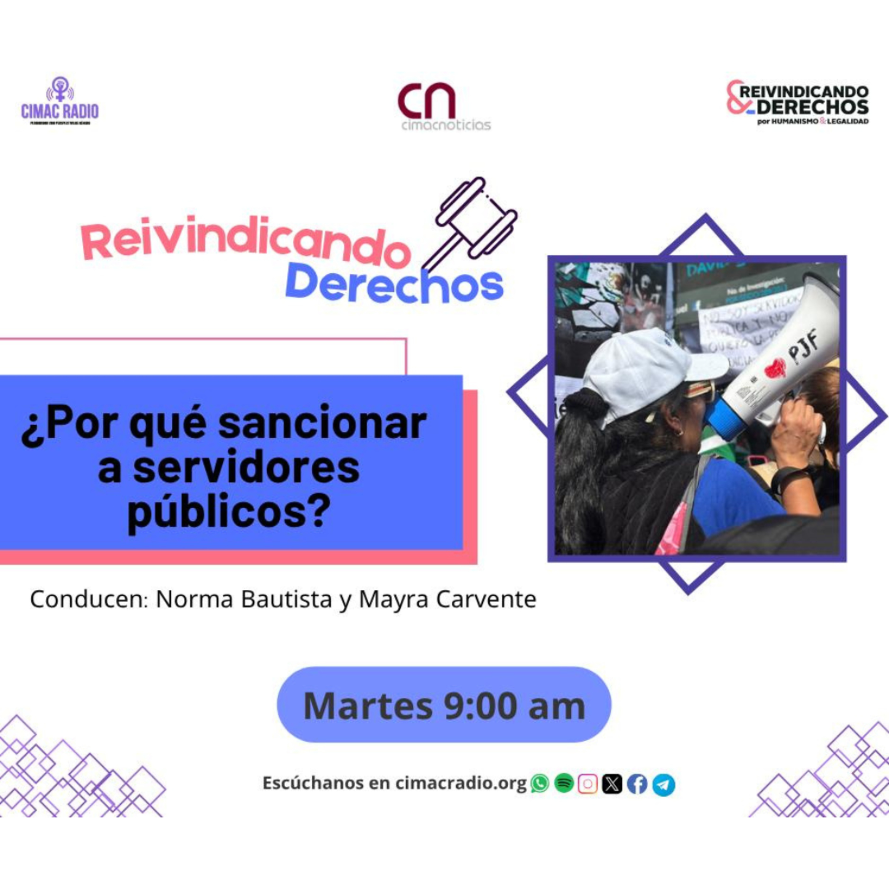 REIVINDICANDO DERECHOS: "¿Por qué sancionar a servidores públicos?". episode artwork