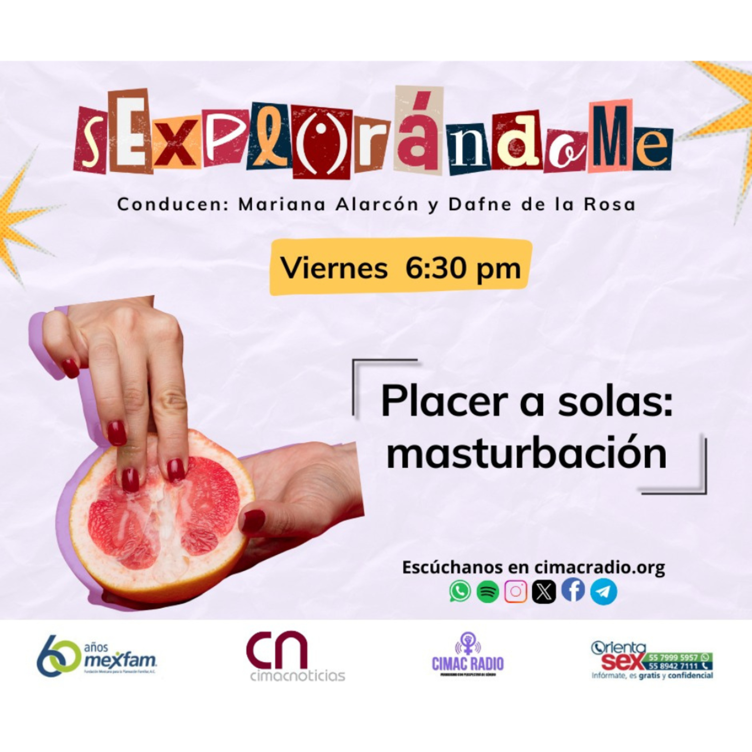 SEXPLORÁNDOME: "Placer a solas: masturbación." episode artwork