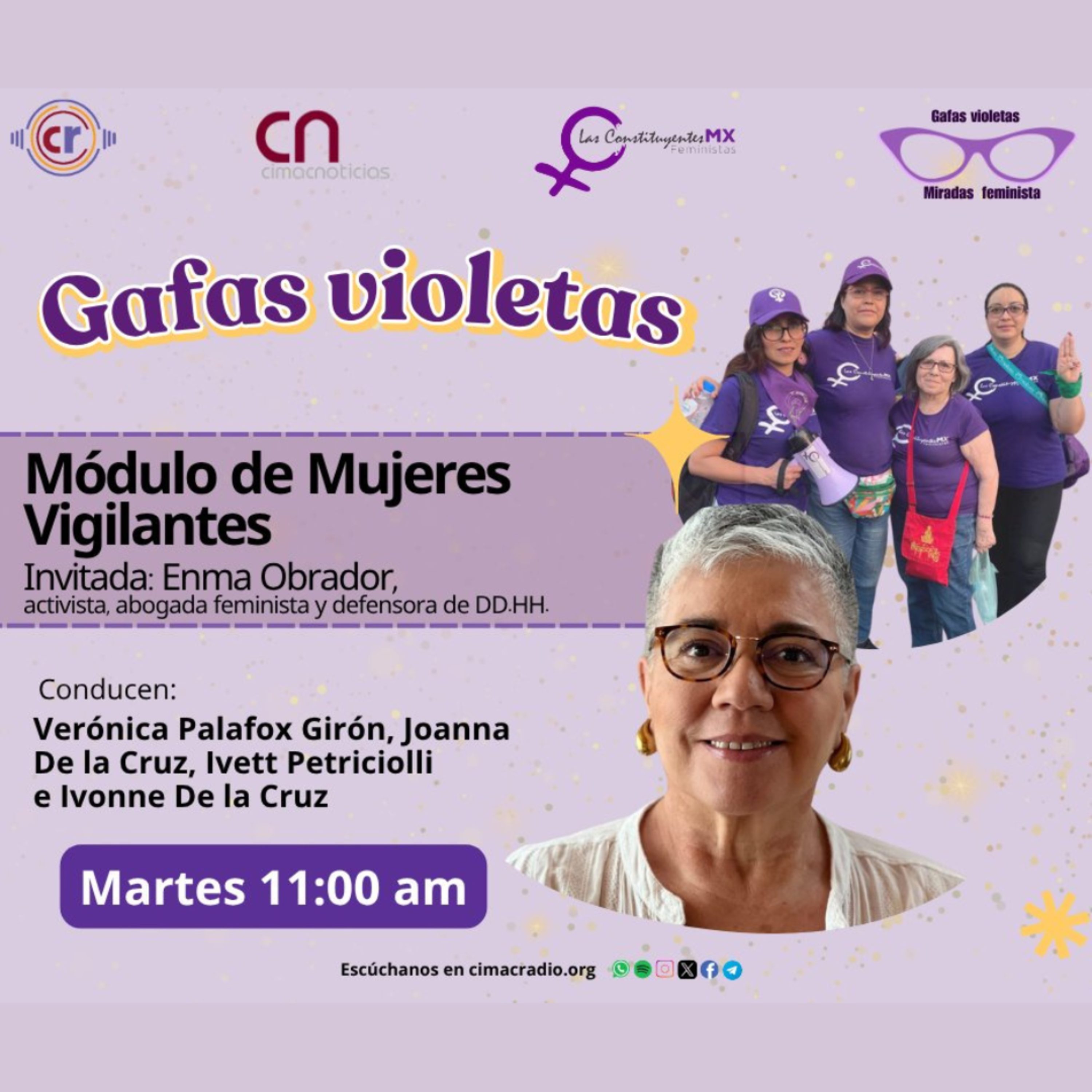 GAFAS VIOLETAS: "Módulo de Mujeres Vigilantes ." episode artwork