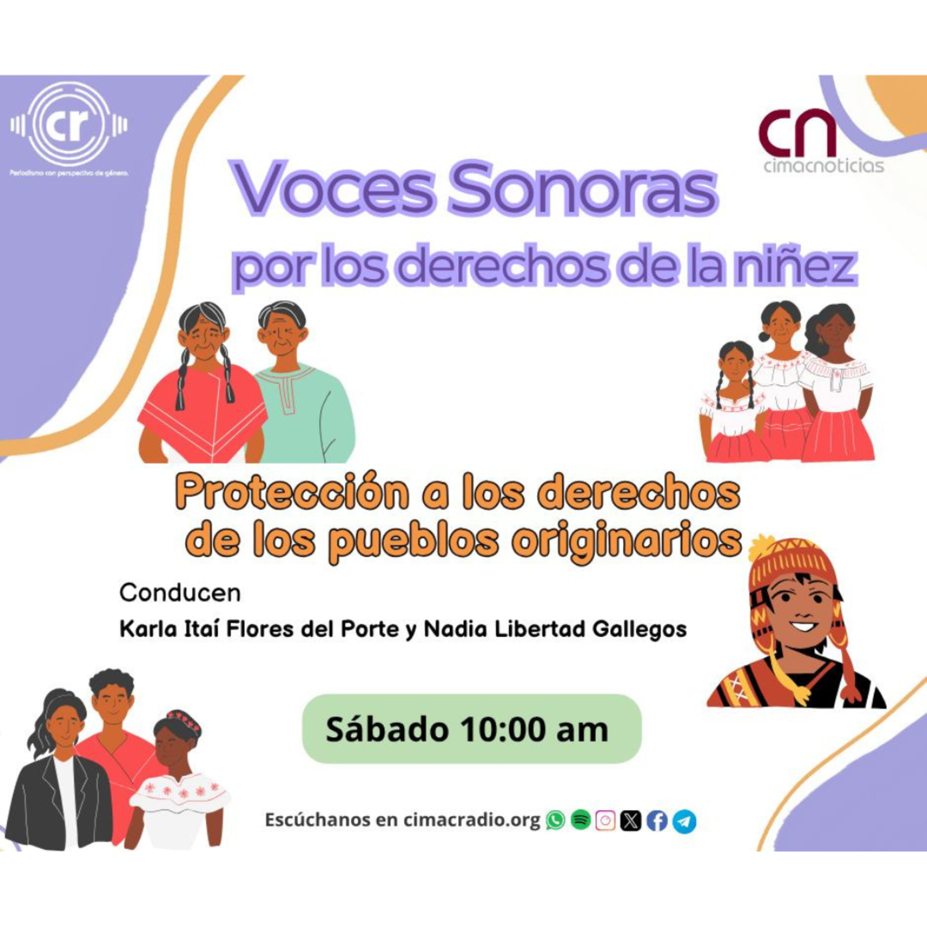 VOCES SONORAS POR LOS DERECHOS DE LA NIÑEZ: "Protección a los derechos de los pueblos originarios." episode artwork