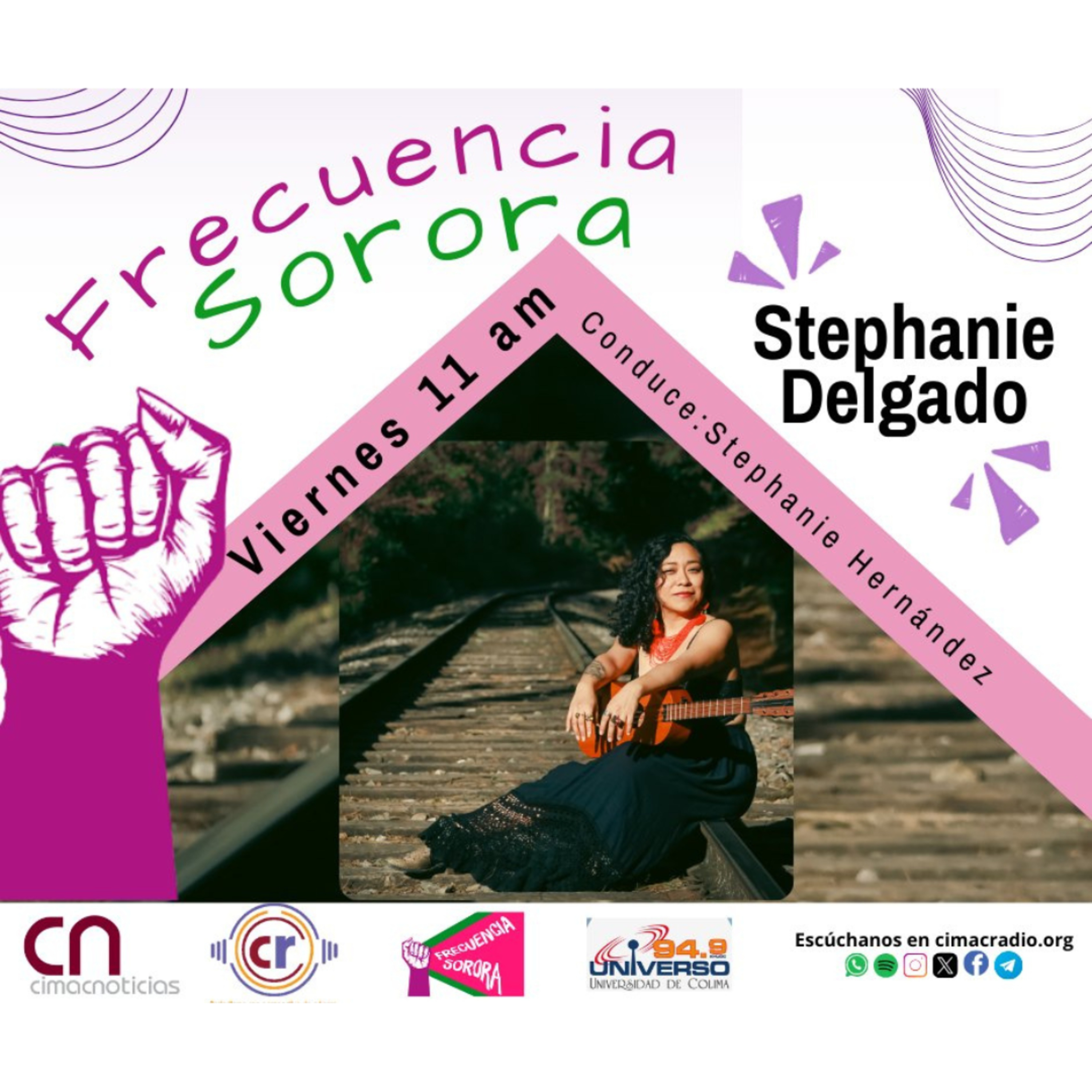 FRECUENCIA SORORA: "Stephanie Delgado." episode artwork