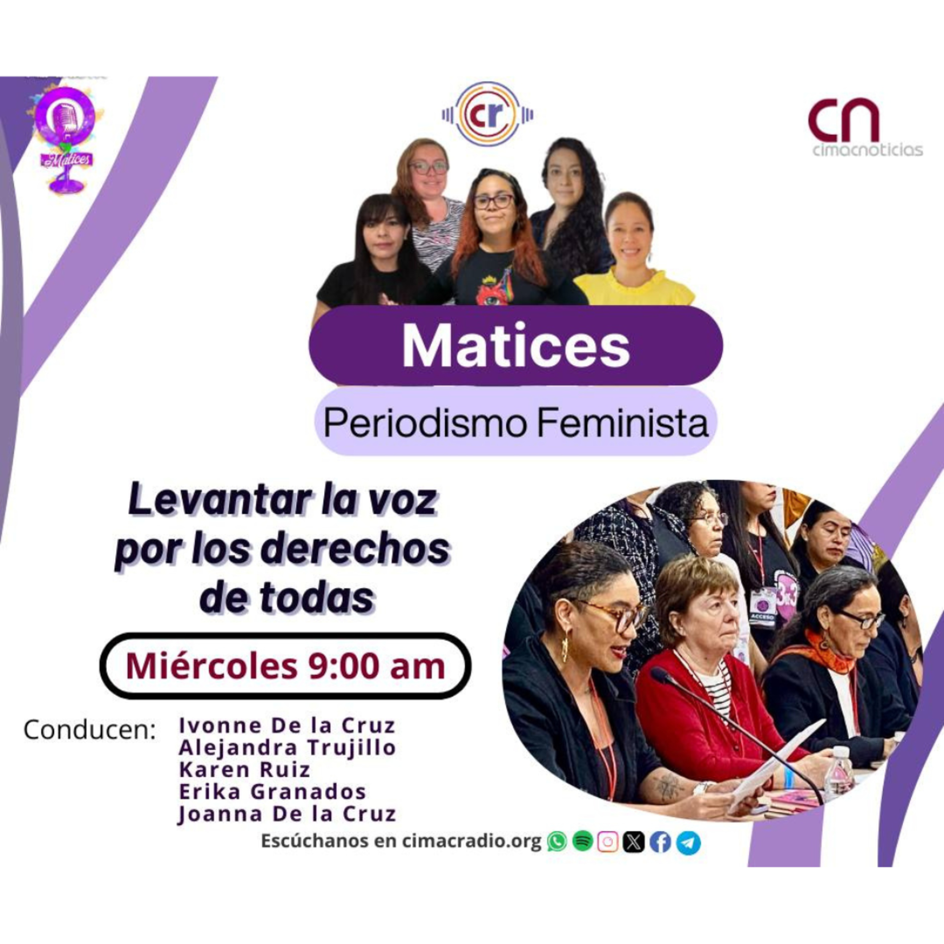 MATICES, PERIODISMO FEMINISTA: "Levantar la voz por los derechos de todas." episode artwork