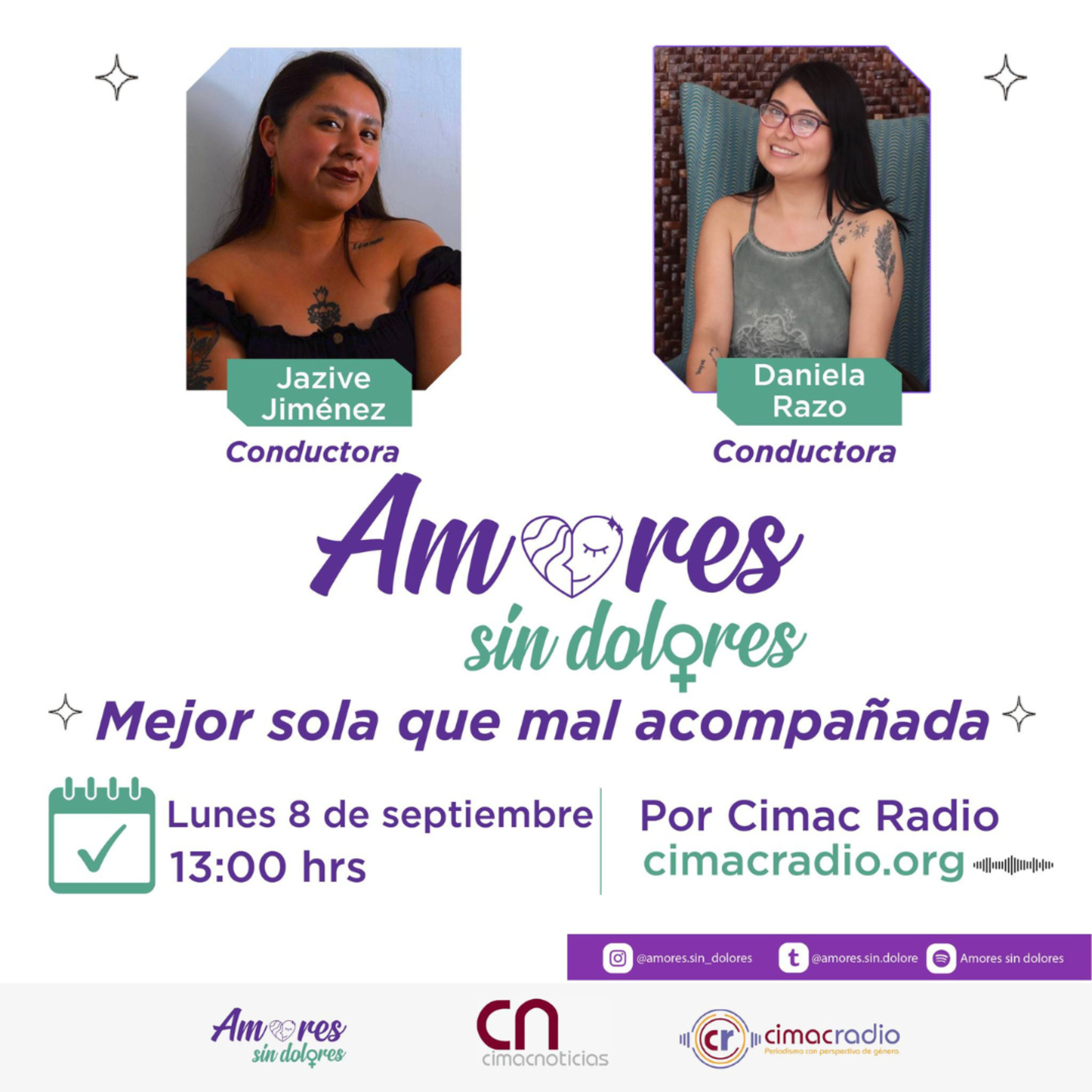 AMORES SIN DOLORES: "Mejor sola que mal acompañada." episode artwork