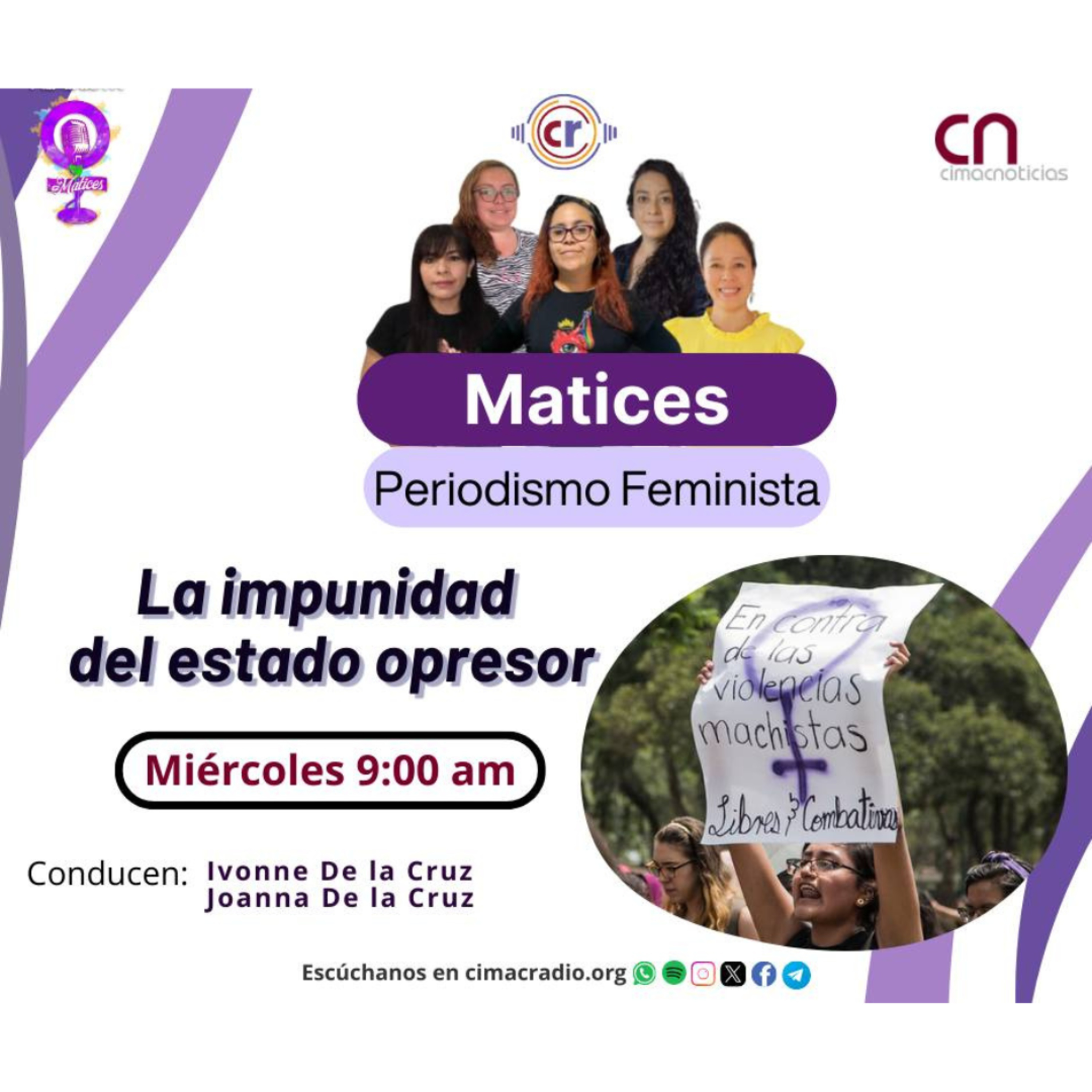 MATICES, PERIODISMO FEMINISTA: "La impunidad del estado opresor." episode artwork
