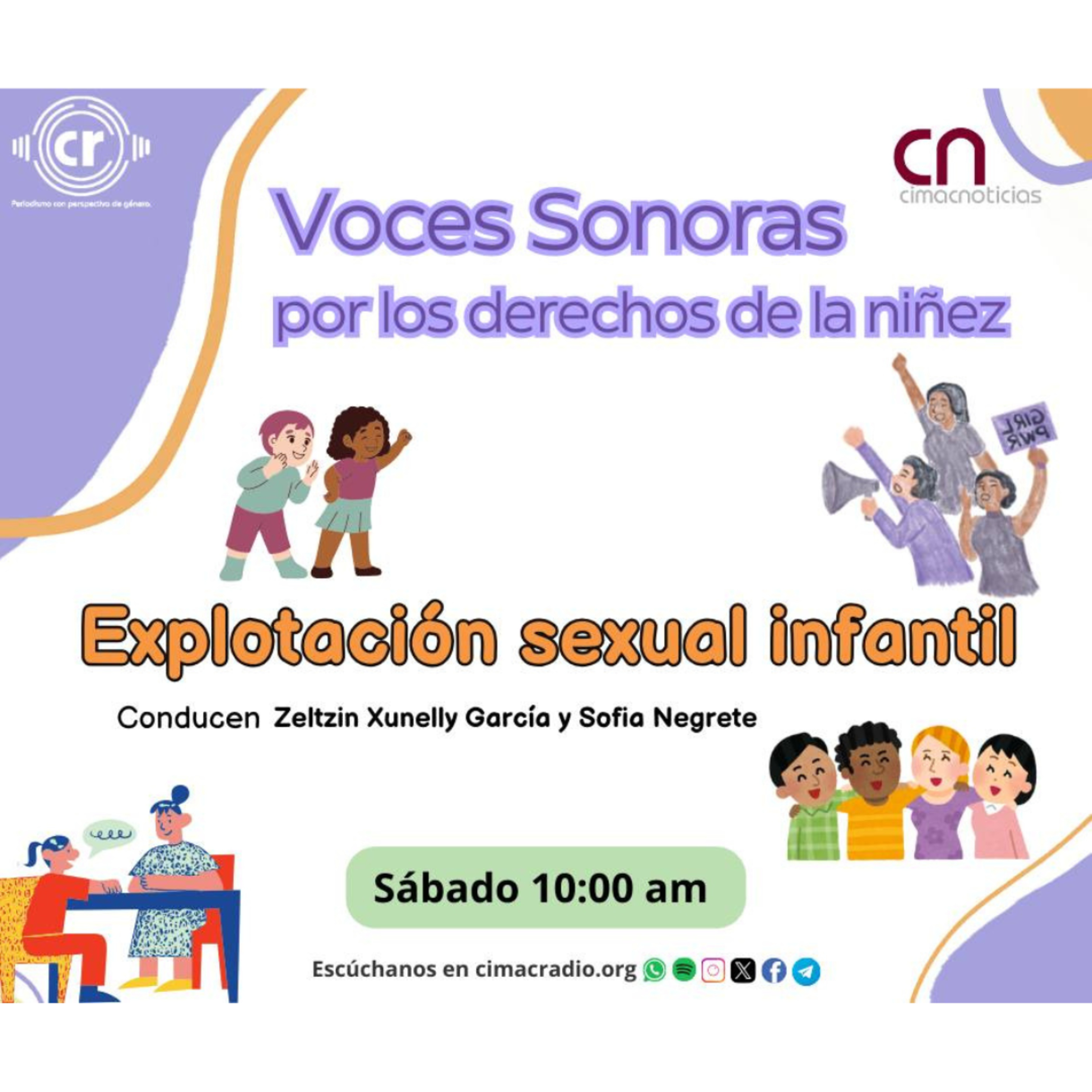 VOCES SONORAS POR LOS DERECHOS DE LA NIÑEZ: "Explotación sexual infantil." episode artwork