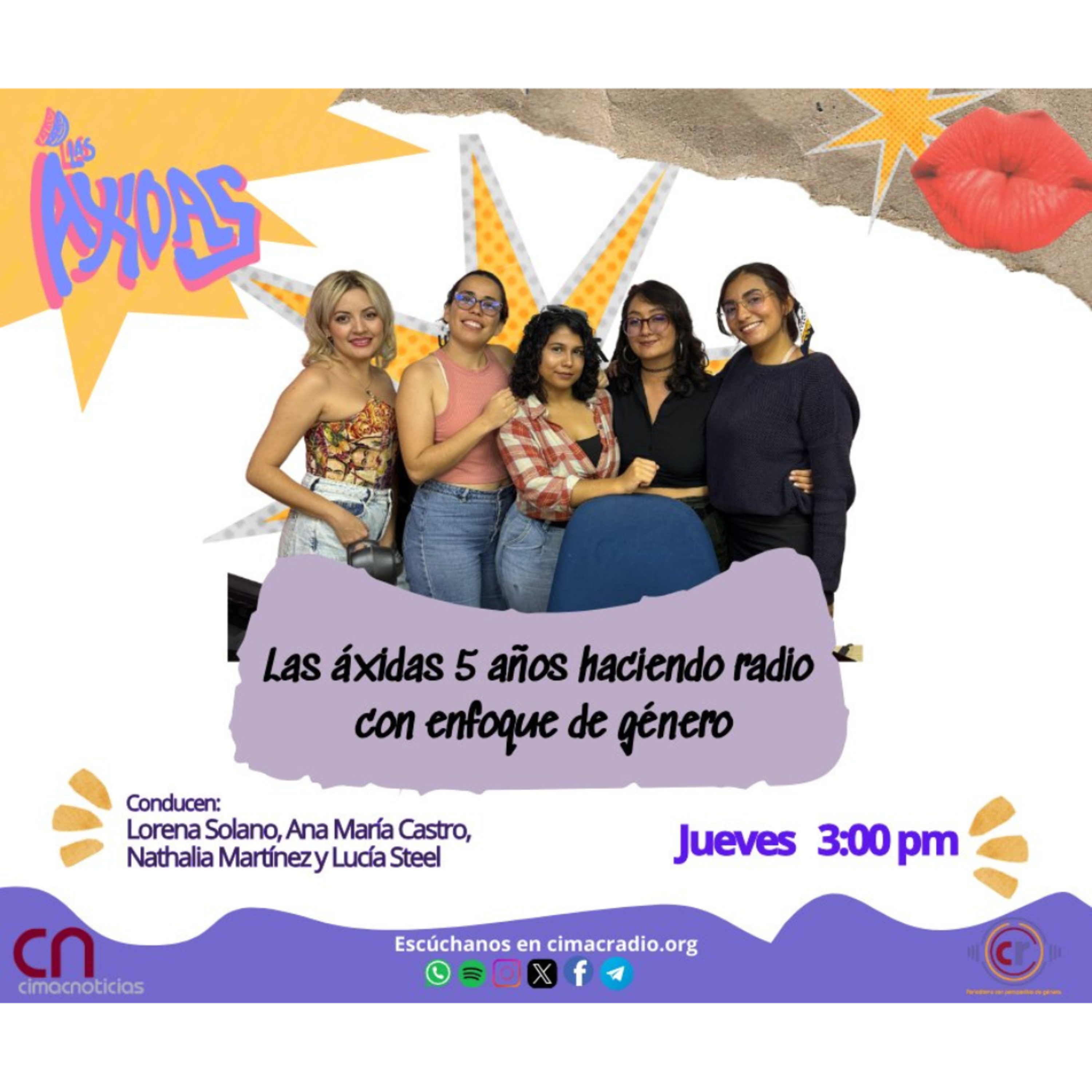 LAS ÁXIDAS: "Las áxidas 5 años haciendo radio con enfoque de género." episode artwork