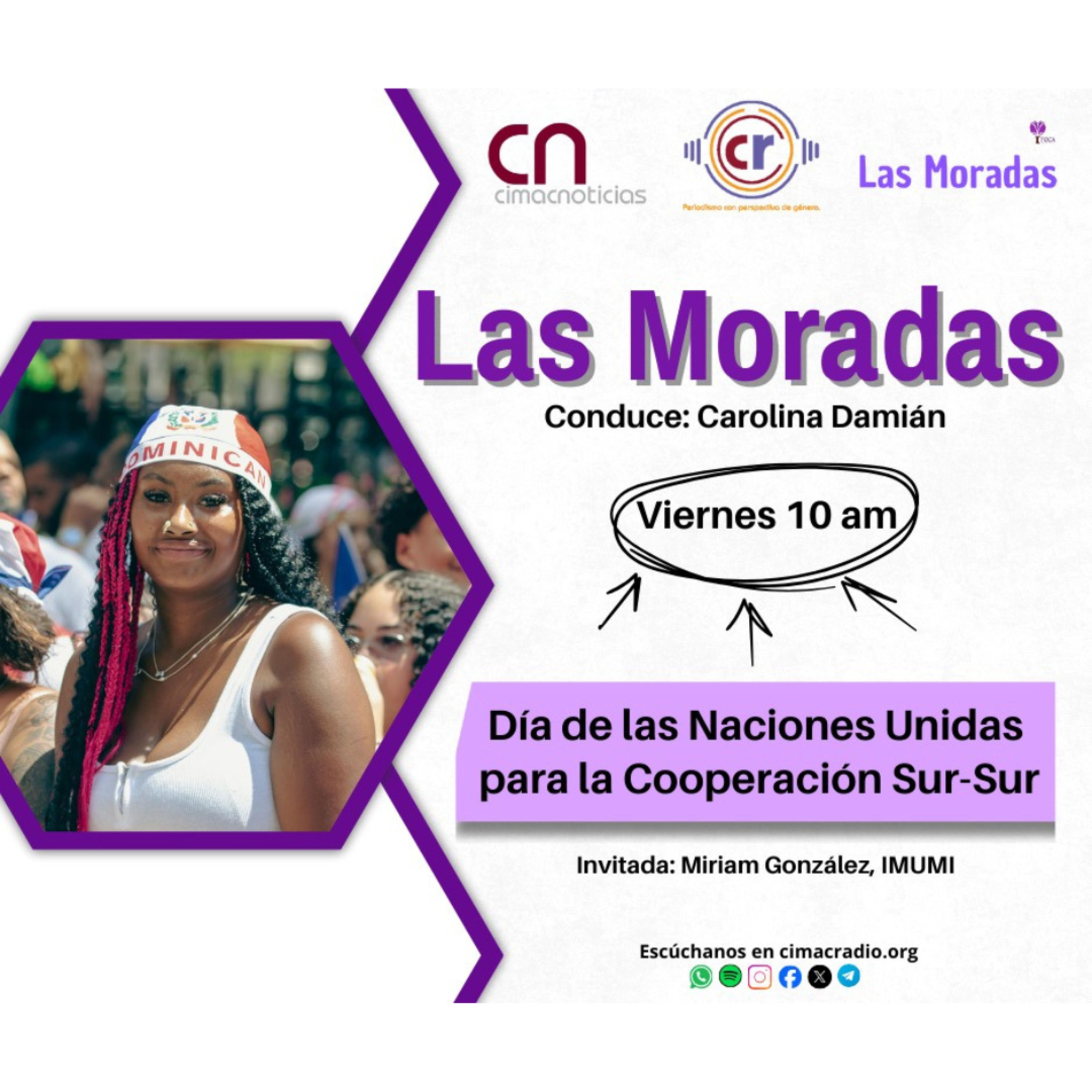 LAS MORADAS: "Día de las Naciones Unidas para la Cooperación Sur-Sur." episode artwork