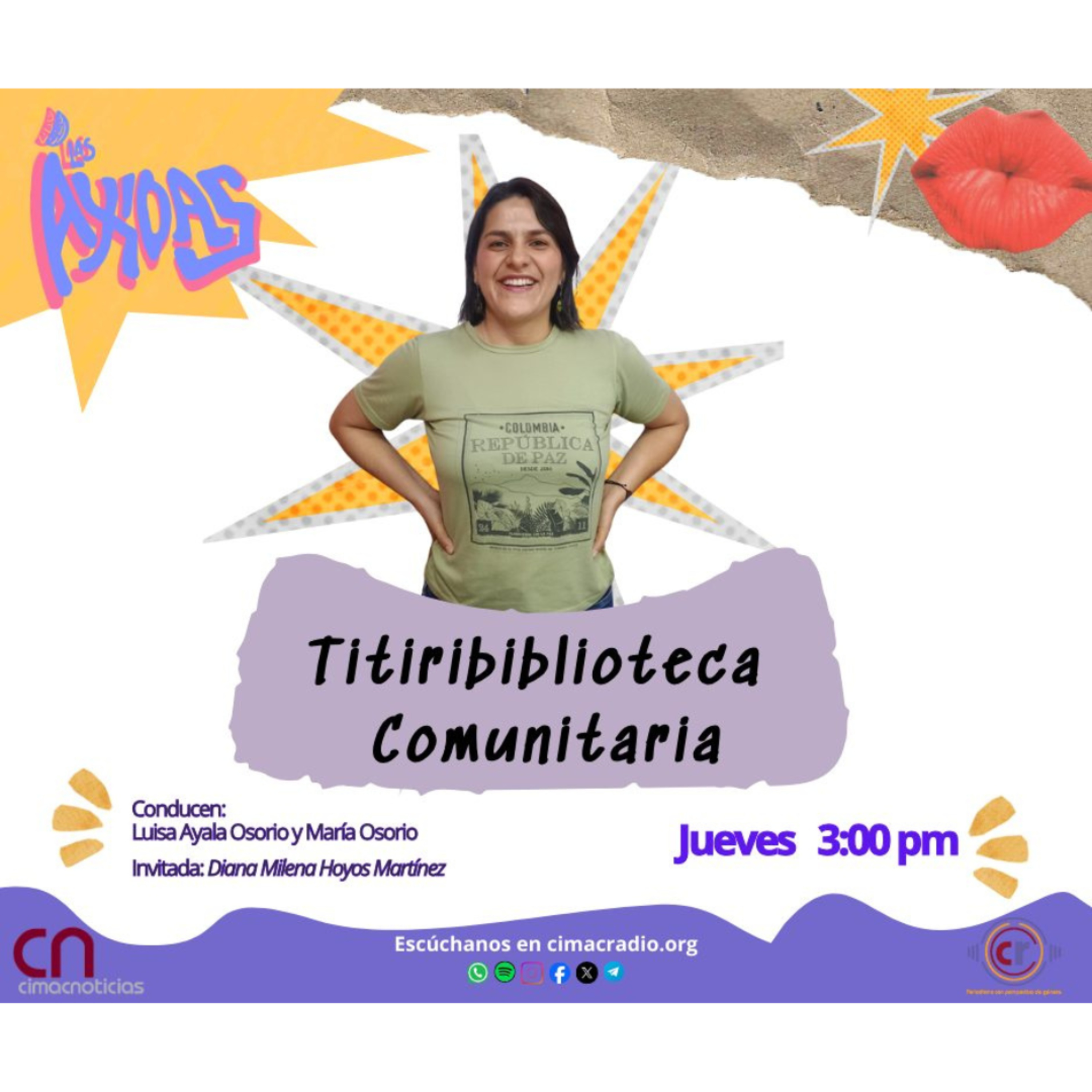 LAS ÁXIDAS: "LA TITIRIBIBLIOTECA COMUNITARIA." episode artwork