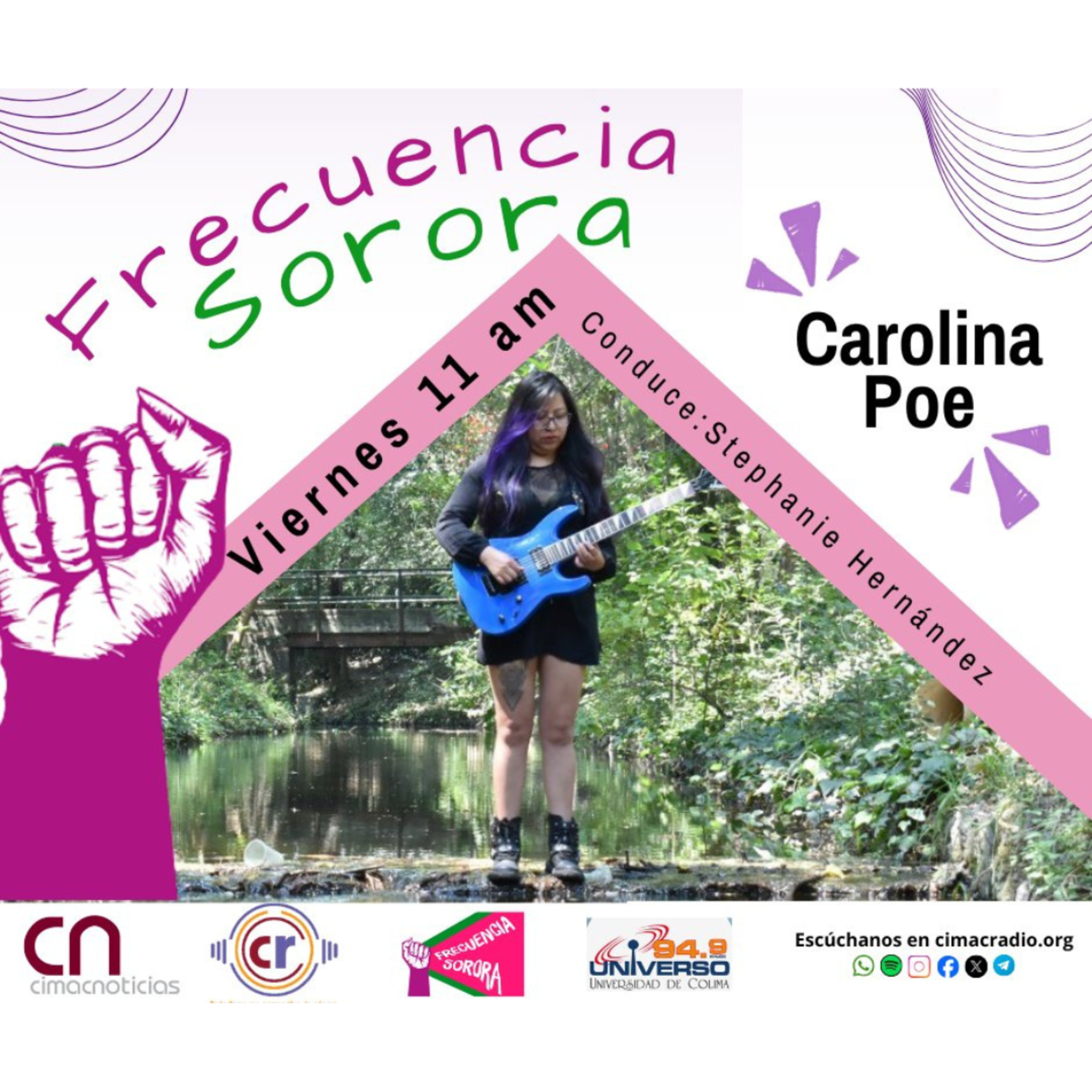 FRECUENCIA SORORA: "Carolina Poe." episode artwork