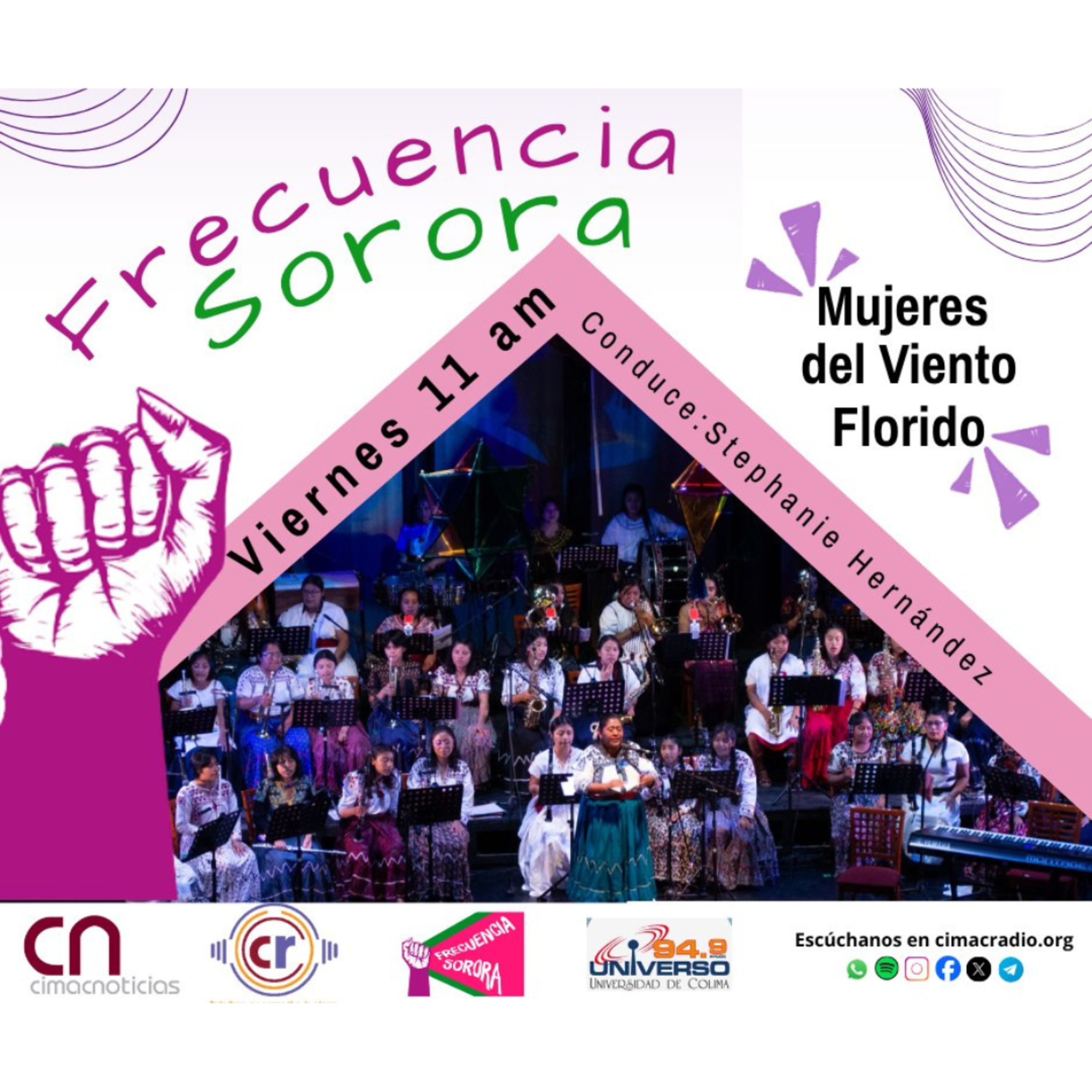 FRECUENCIA SORORA: "Banda Femenil, Mujeres del Viento Florido." episode artwork
