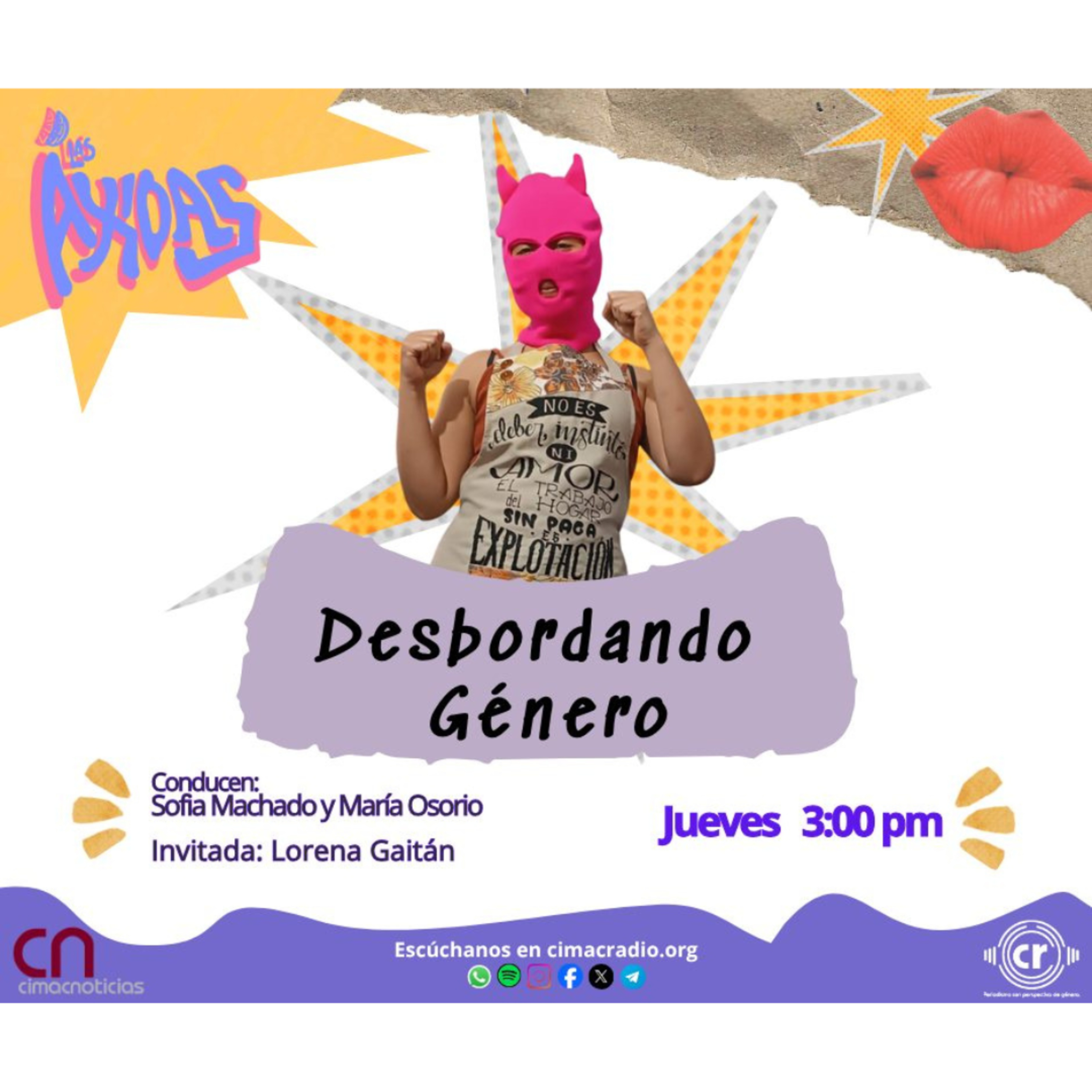 LAS ÁXIDAS: "Desbordando Género." episode artwork