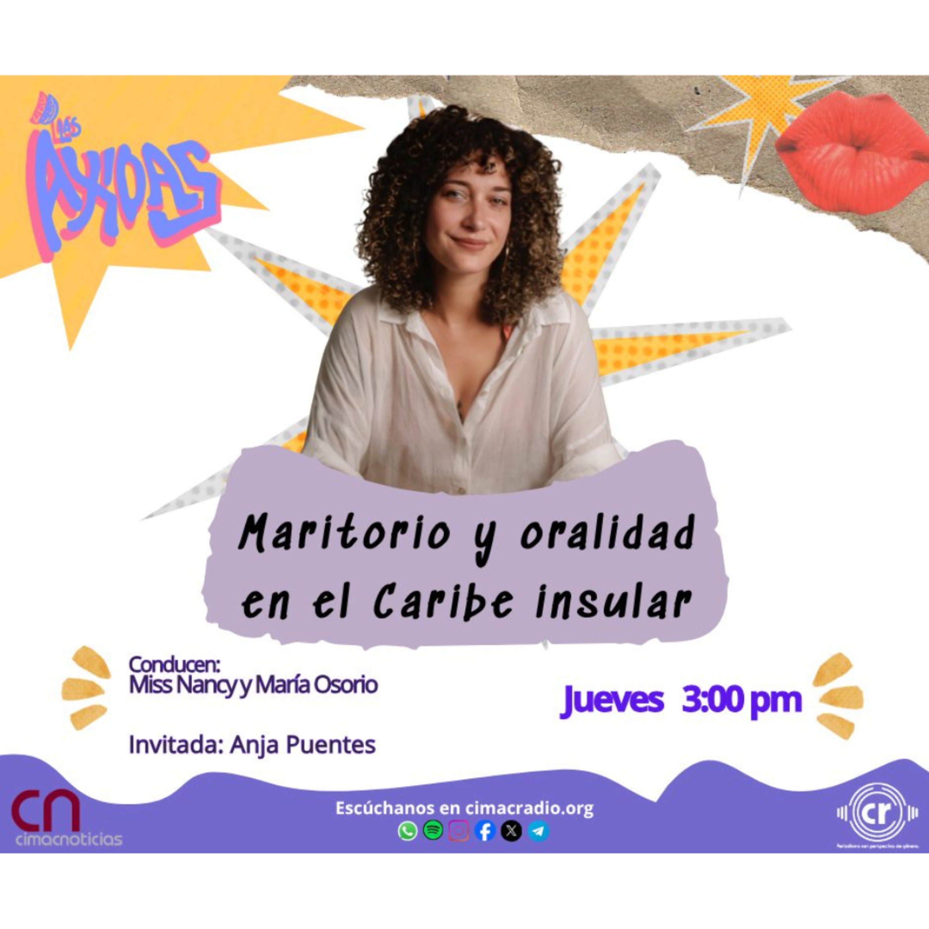 LAS ÁXIDAS: "Maritorio y oralidad en el Caribe Insular." episode artwork