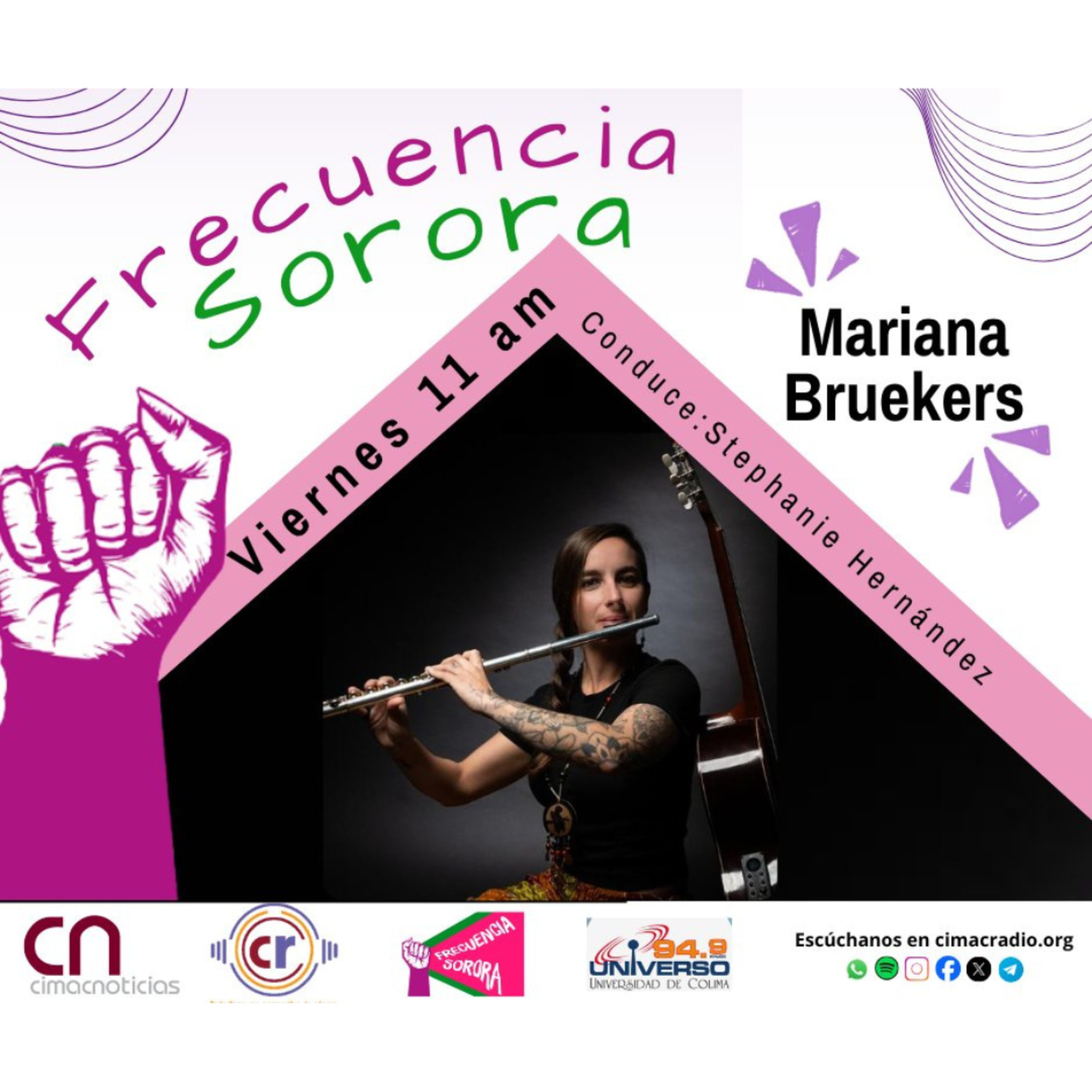 FRECUENCIA SORORA: "Mariana Bruekers." episode artwork