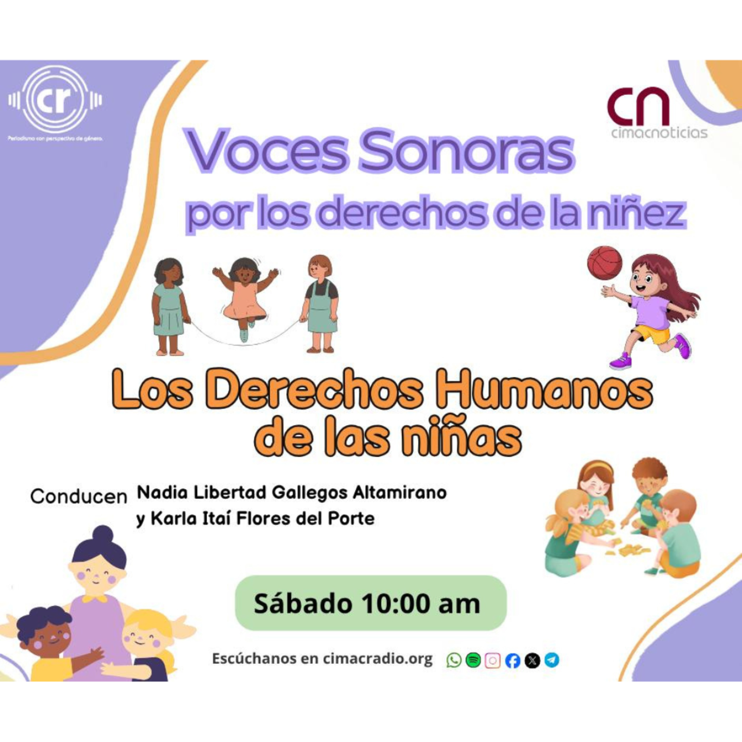 VOCES SONORAS POR LOS DERECHOS DE LA NIÑEZ: "Los Derechos Humanos de las Niñas." episode artwork