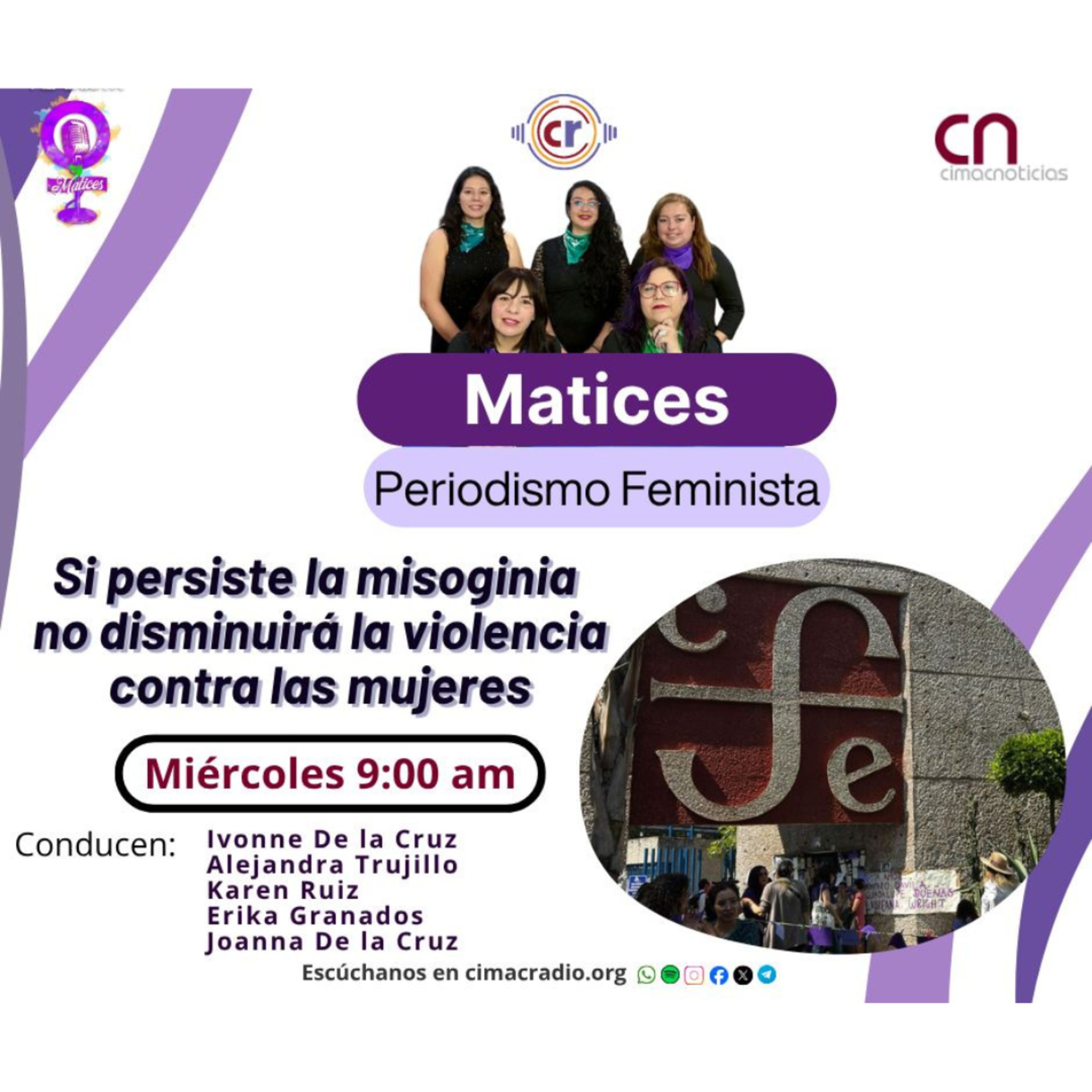 MATICES, PERIODISMO FEMINISTA: "Si persiste la misoginia no disminuirá la violencia contra las mujeres." episode artwork