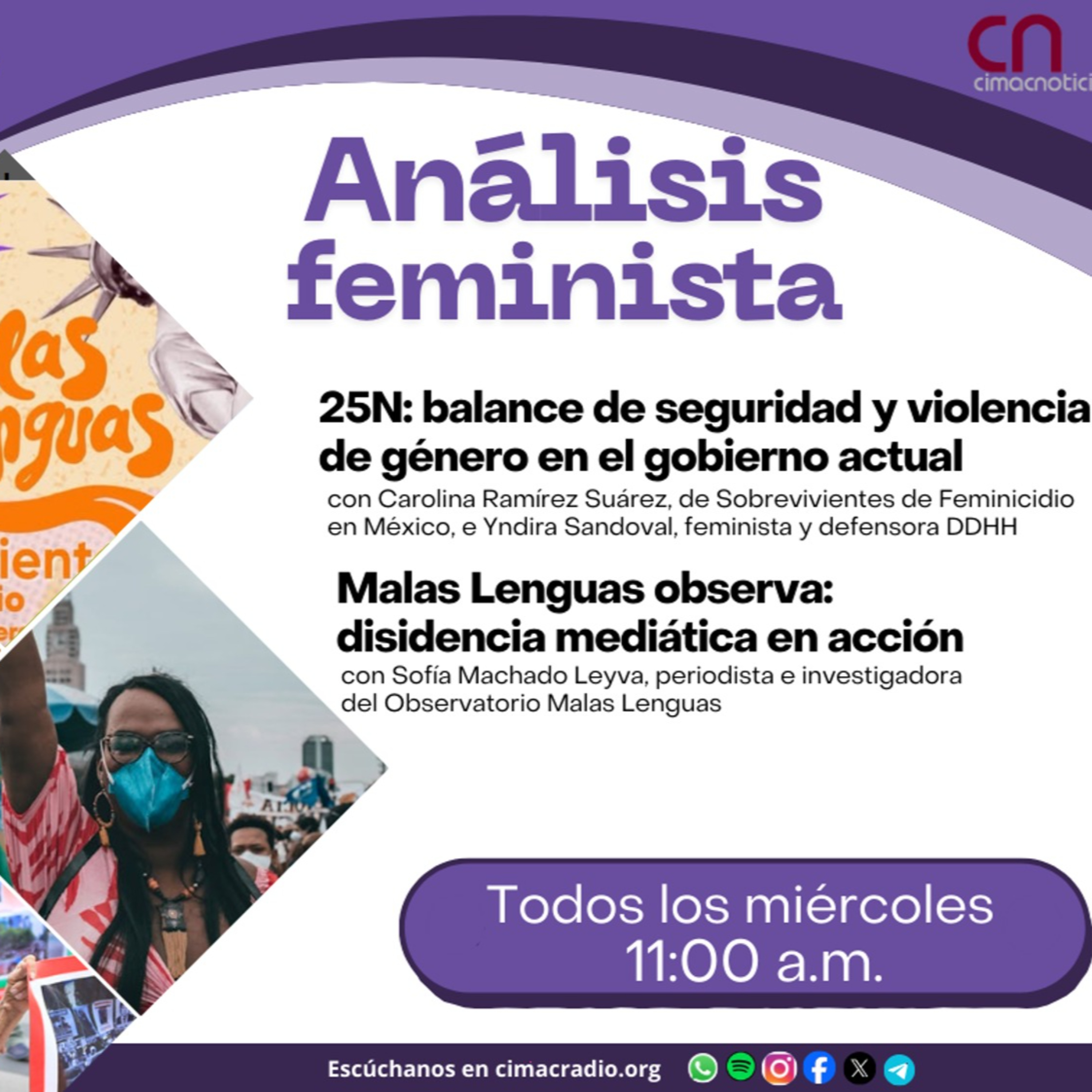 ANÁLISIS FEMINISTA: "25 de noviembre Día Internacional de la Eliminación de la Violencia contra la Mujer" episode artwork