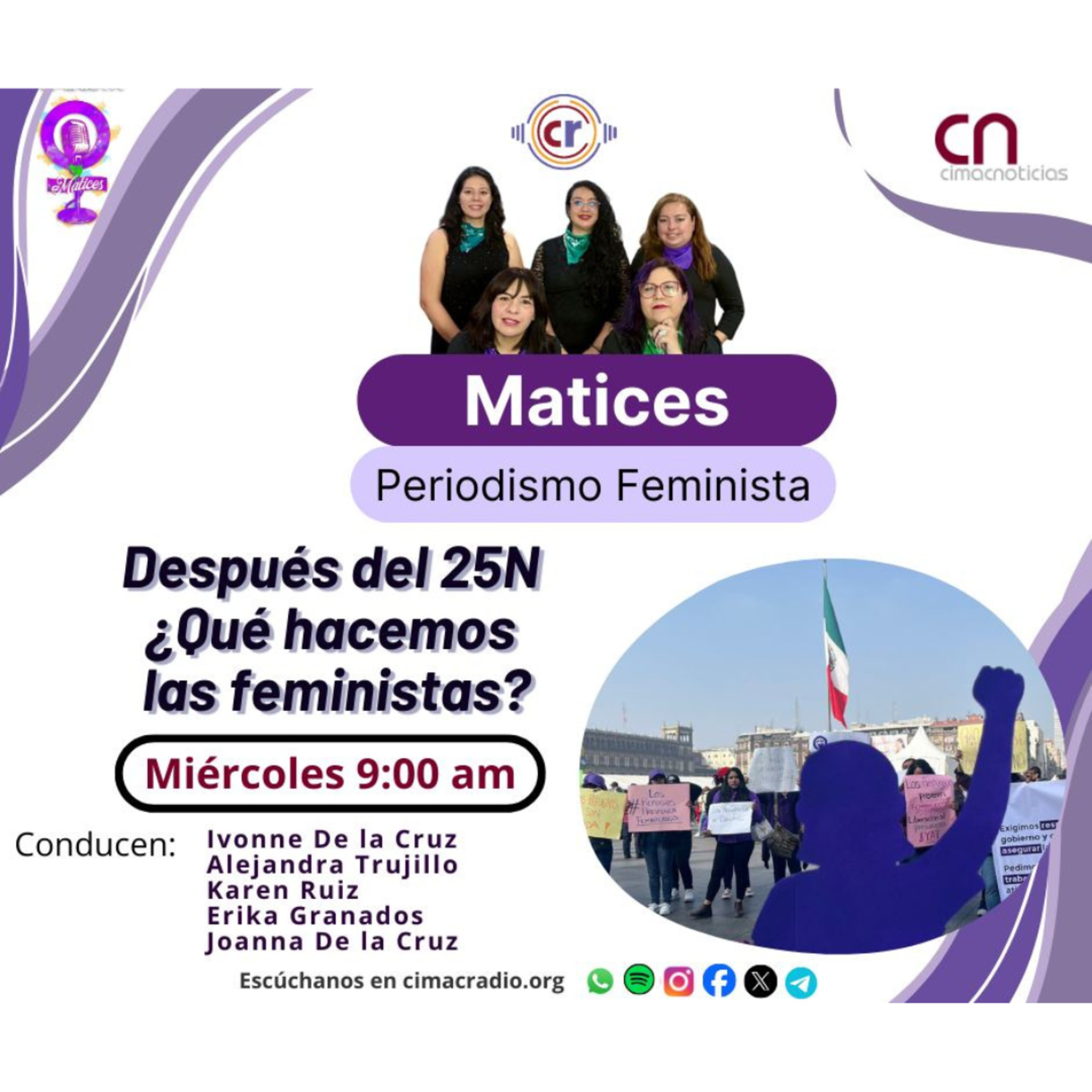 MATICES, PERIODISMO FEMINISTA: "Después del 25N ¿Qué hacemos las feministas?" episode artwork