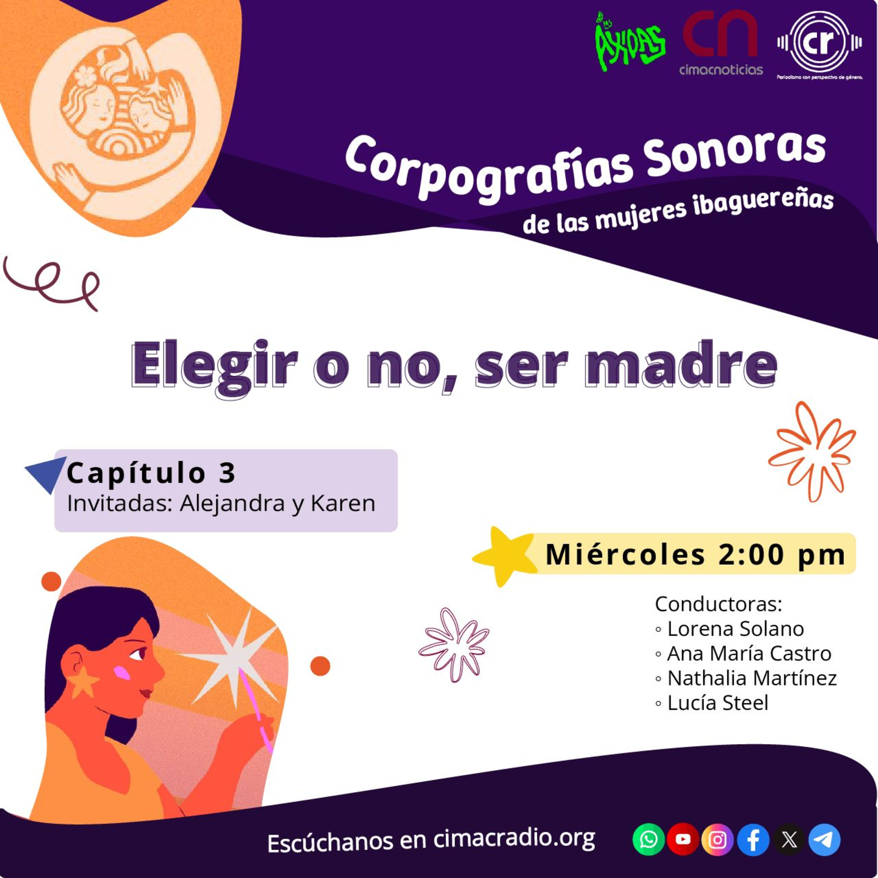 CORPOGRAFÍAS SONORAS: "Elegir o no, ser madre" episode artwork