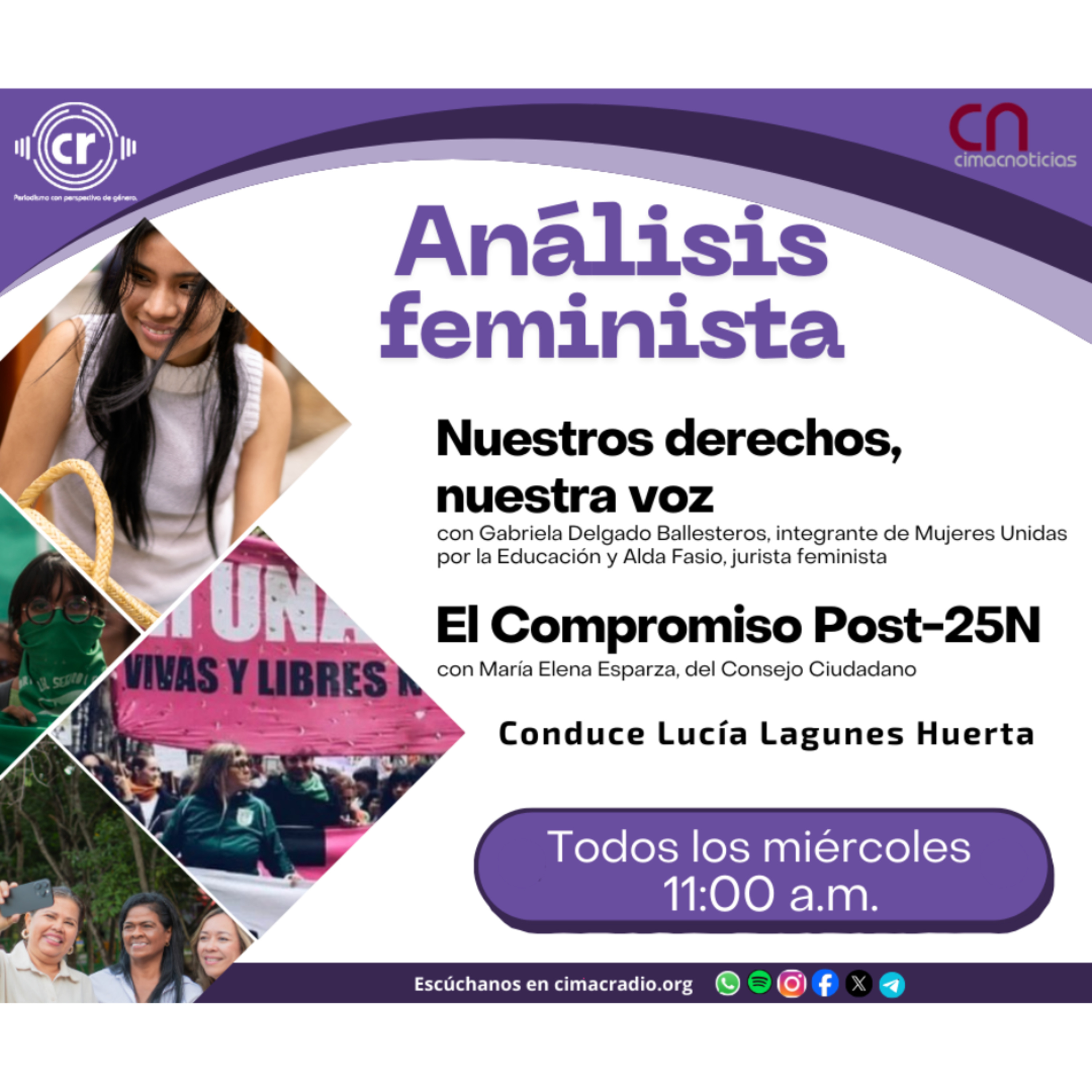 ANÁLISIS FEMINISTA: "Derechos Humanos de las Mujeres en México, ¿cómo vamos?" episode artwork
