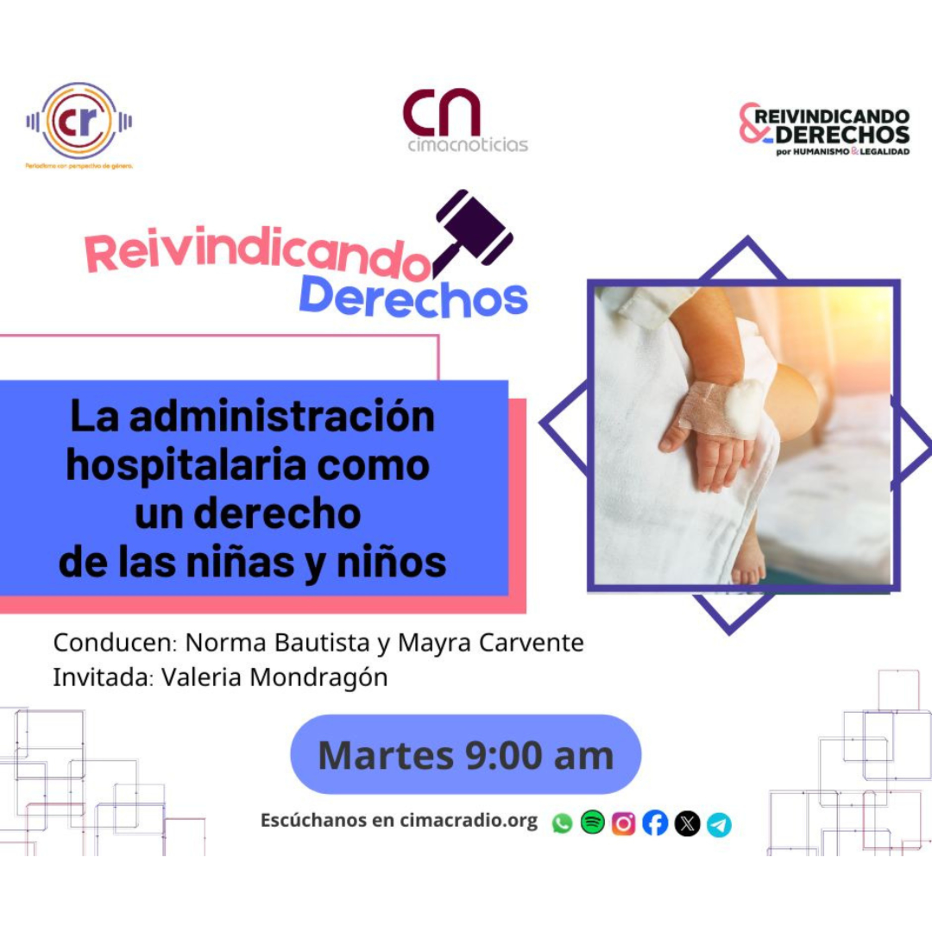 REIVINDICANDO DERECHOS: "La administración hospitalaria como un derecho de los niños y niñas" episode artwork