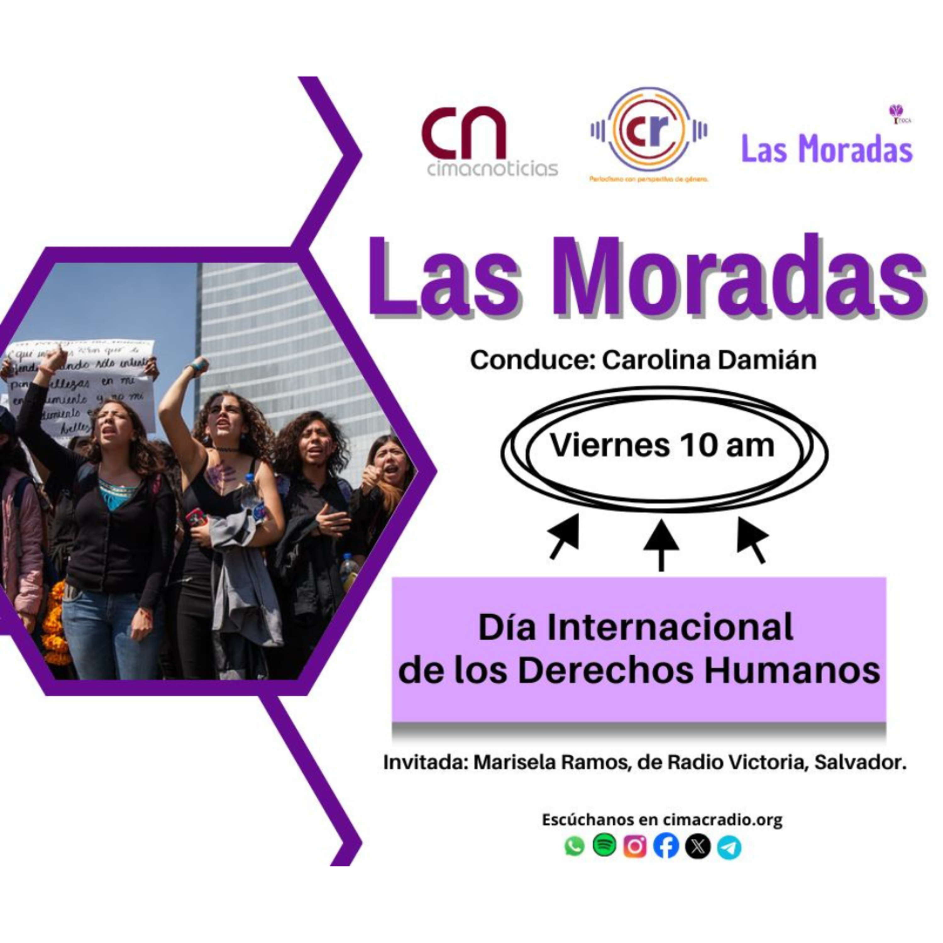 LAS MORADAS: "Día Internacional de Los Derechos Humanos" episode artwork