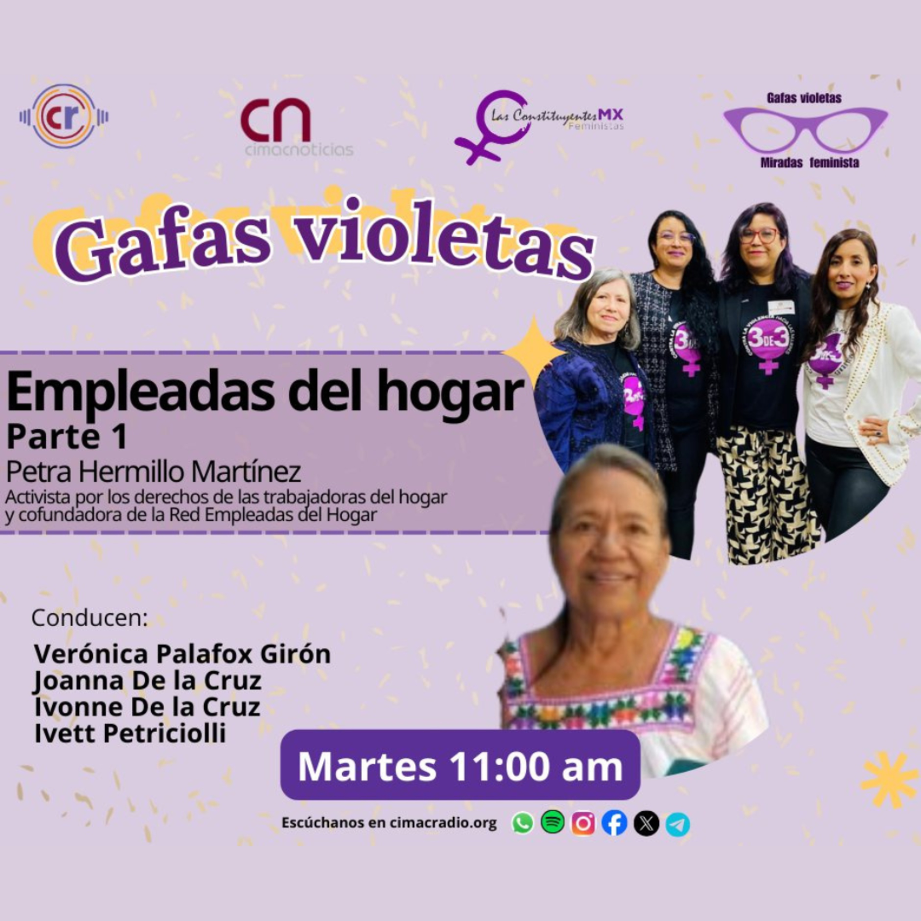 GAFAS VIOLETAS: "Empleadas del hogar Parte 1" episode artwork