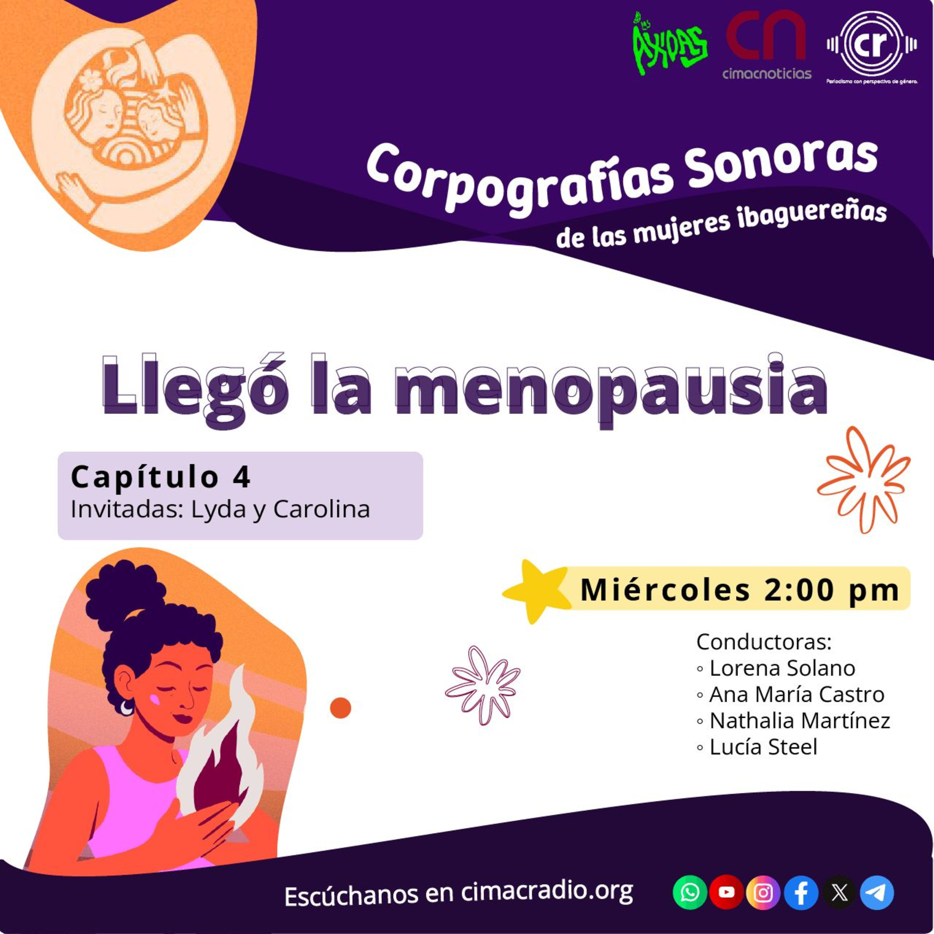 CORPOGRAFÍAS SONORAS: "Llegó la menopausia" episode artwork