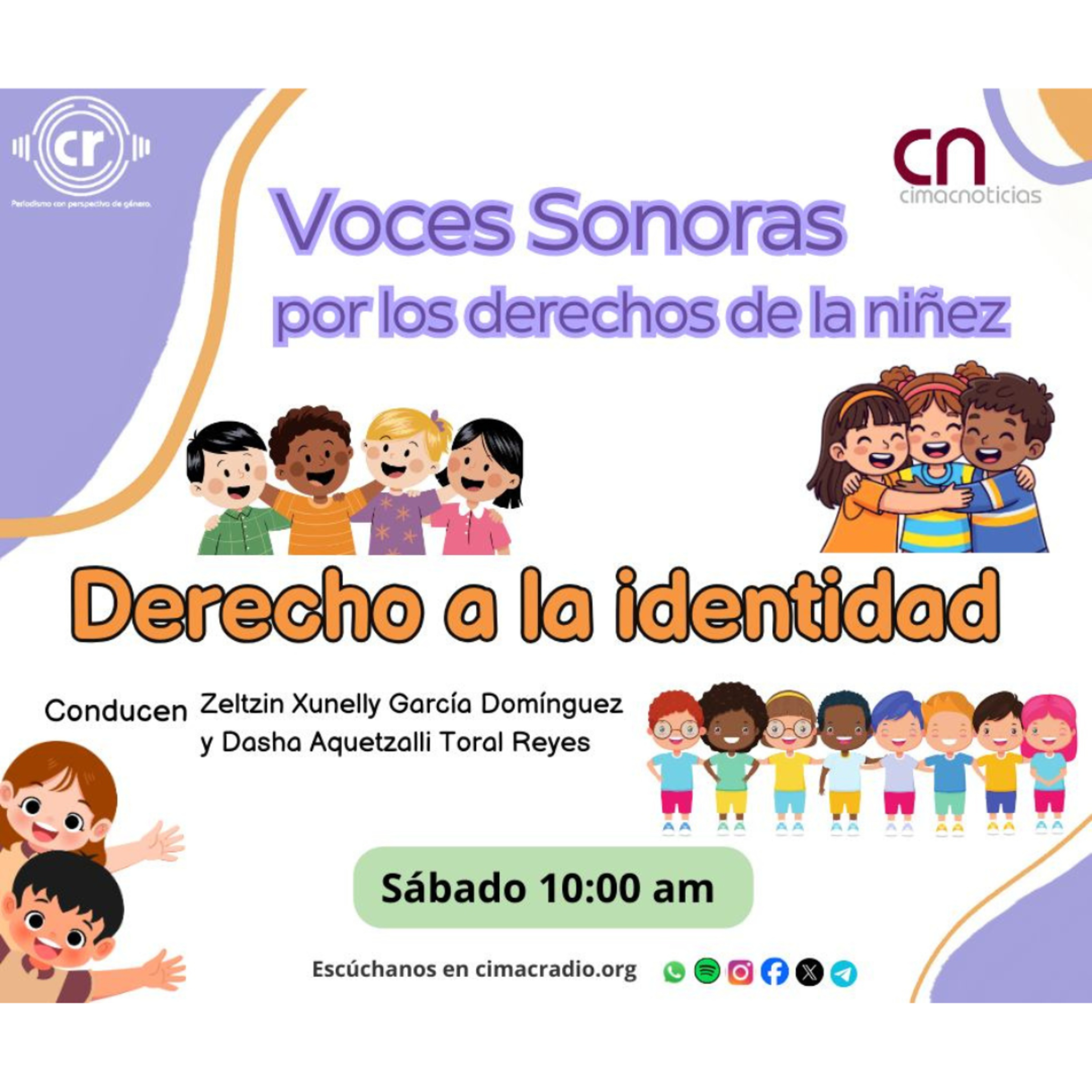 VOCES SONORAS POR LOS DERECHOS DE LA NIÑEZ: "Derecho a la identidad " episode artwork