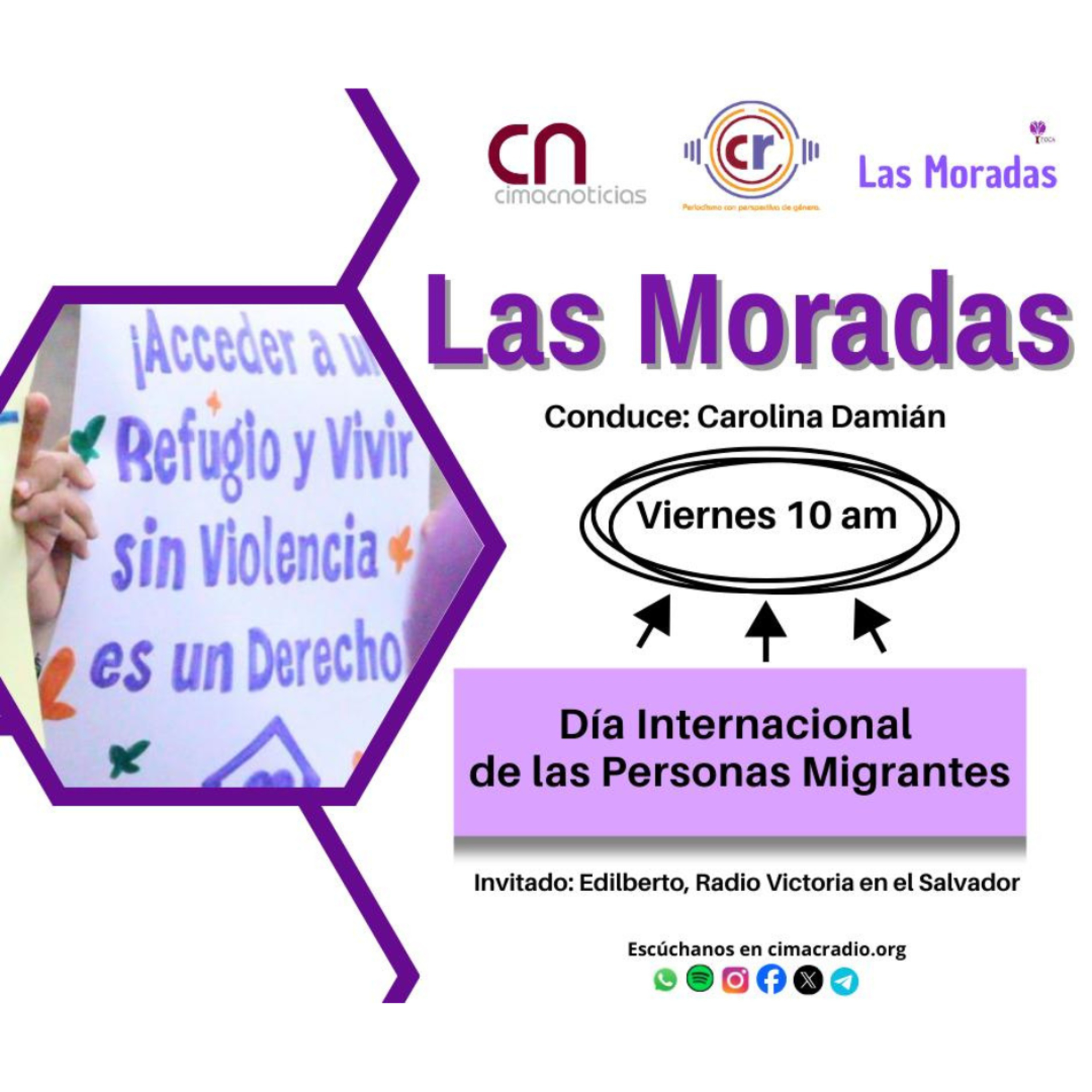 LAS MORADAS: "Día Internacional de Las Personas Migrantes" episode artwork