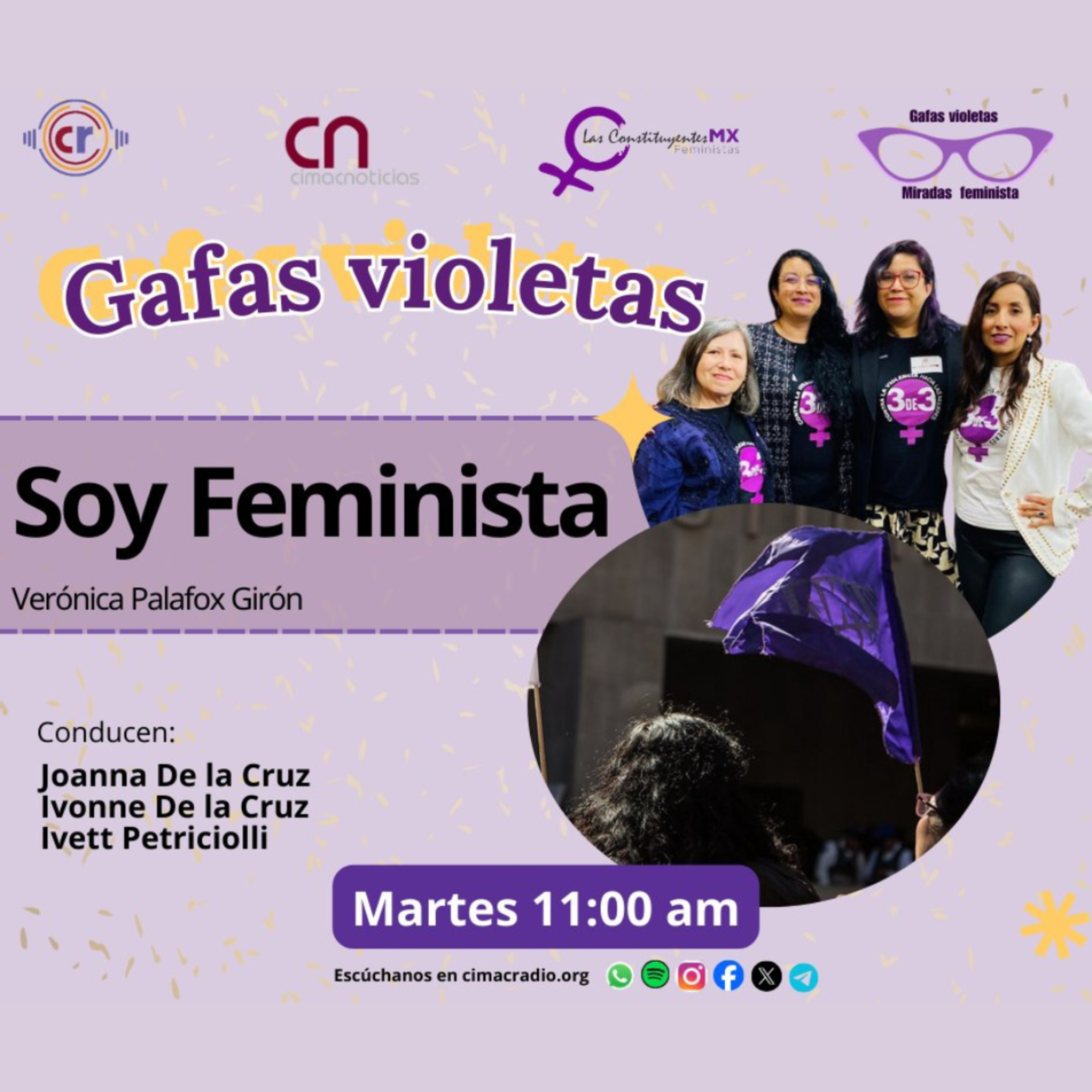 GAFAS VIOLETAS: "Soy Feminista" episode artwork