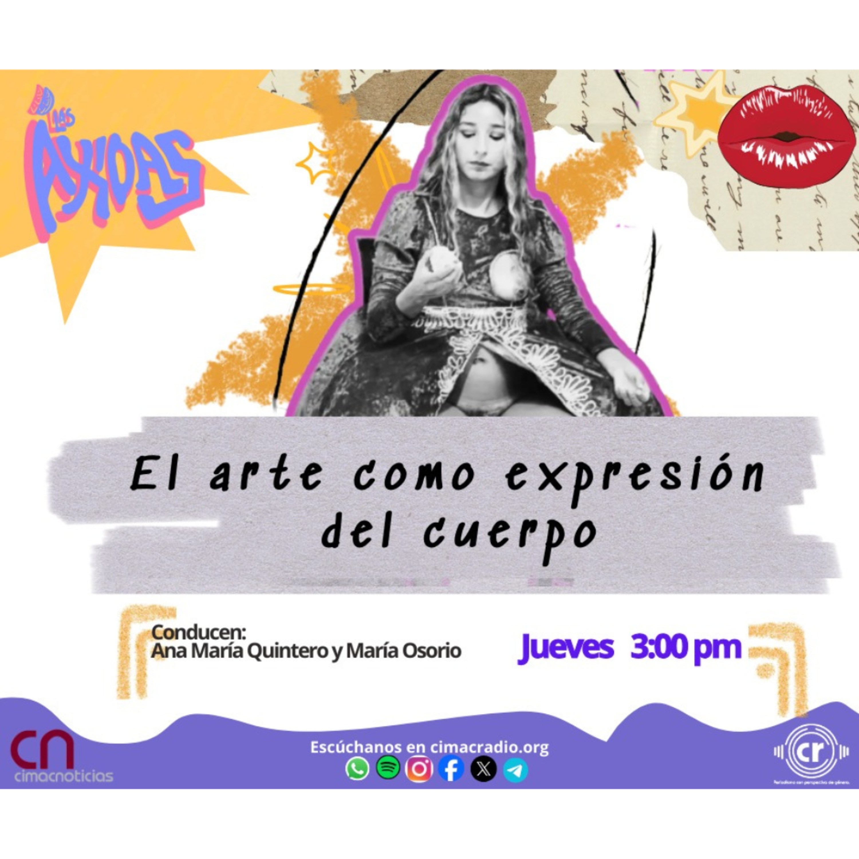 LAS ÁXIDAS: "El arte como expresión del cuerpo" episode artwork