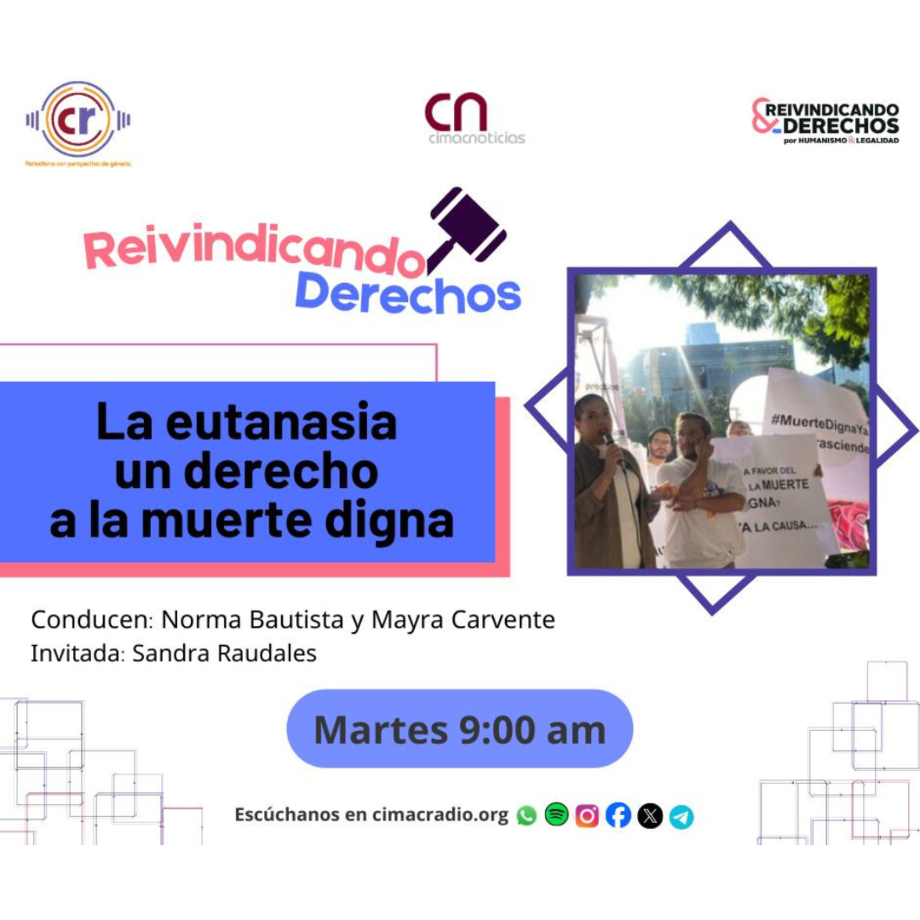 REIVINDICANDO DERECHOS: "La eutanasia un derecho a la muerte digna" episode artwork