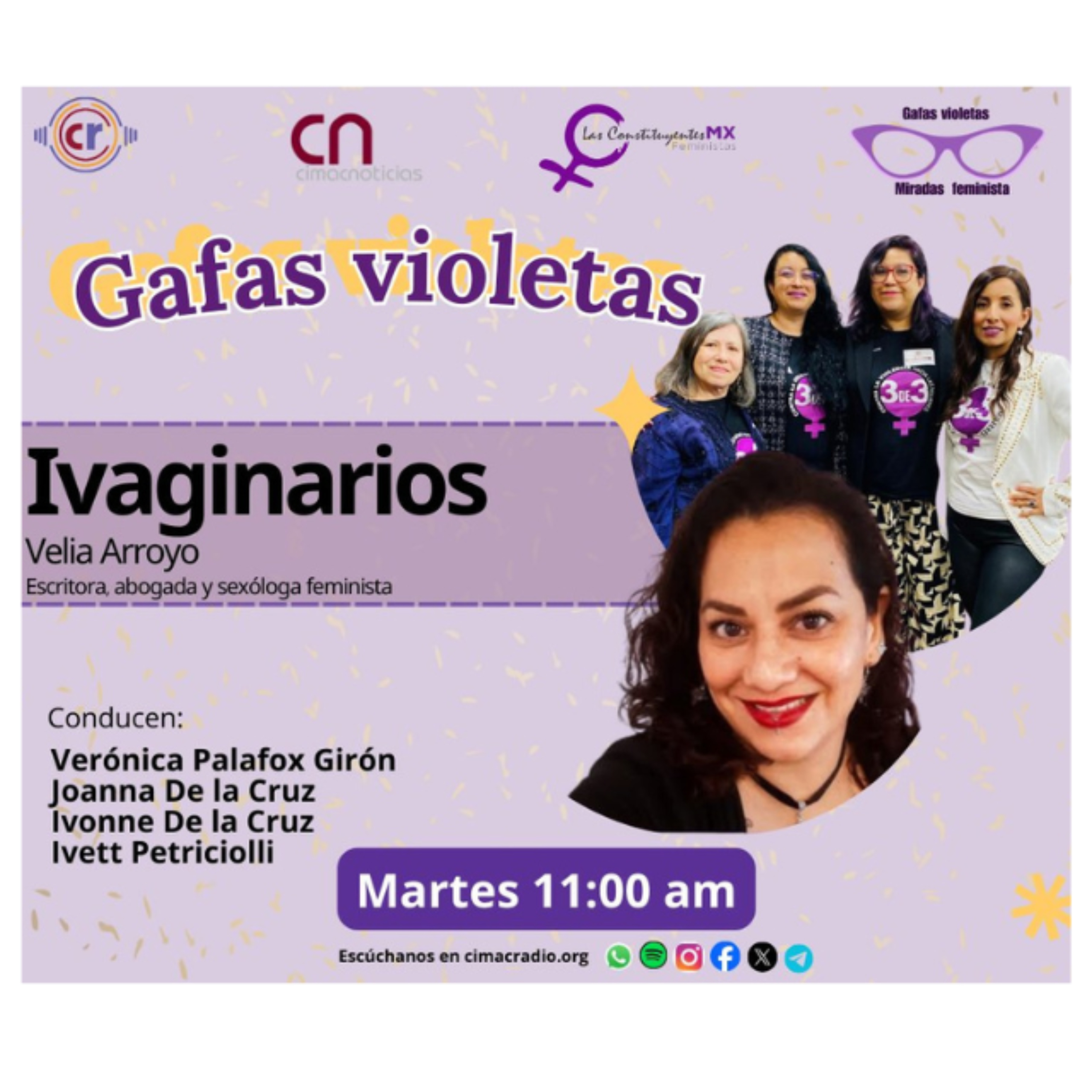 Gafas Violetas: Ivaginarios con Velia Arroyo episode artwork