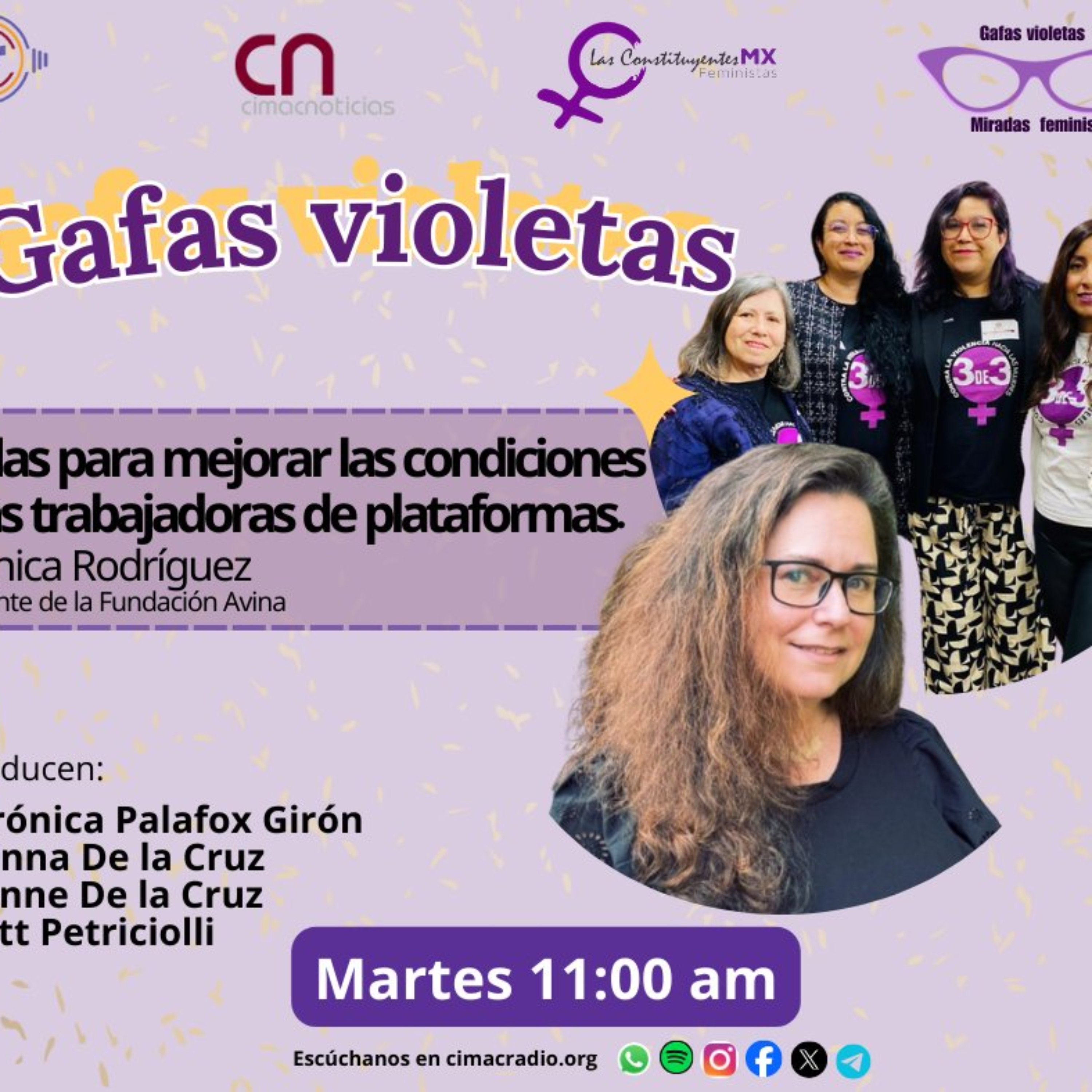 Gafas Violetas - Unidas para mejorar las condiciones de las trabajadoras de plataformas episode artwork