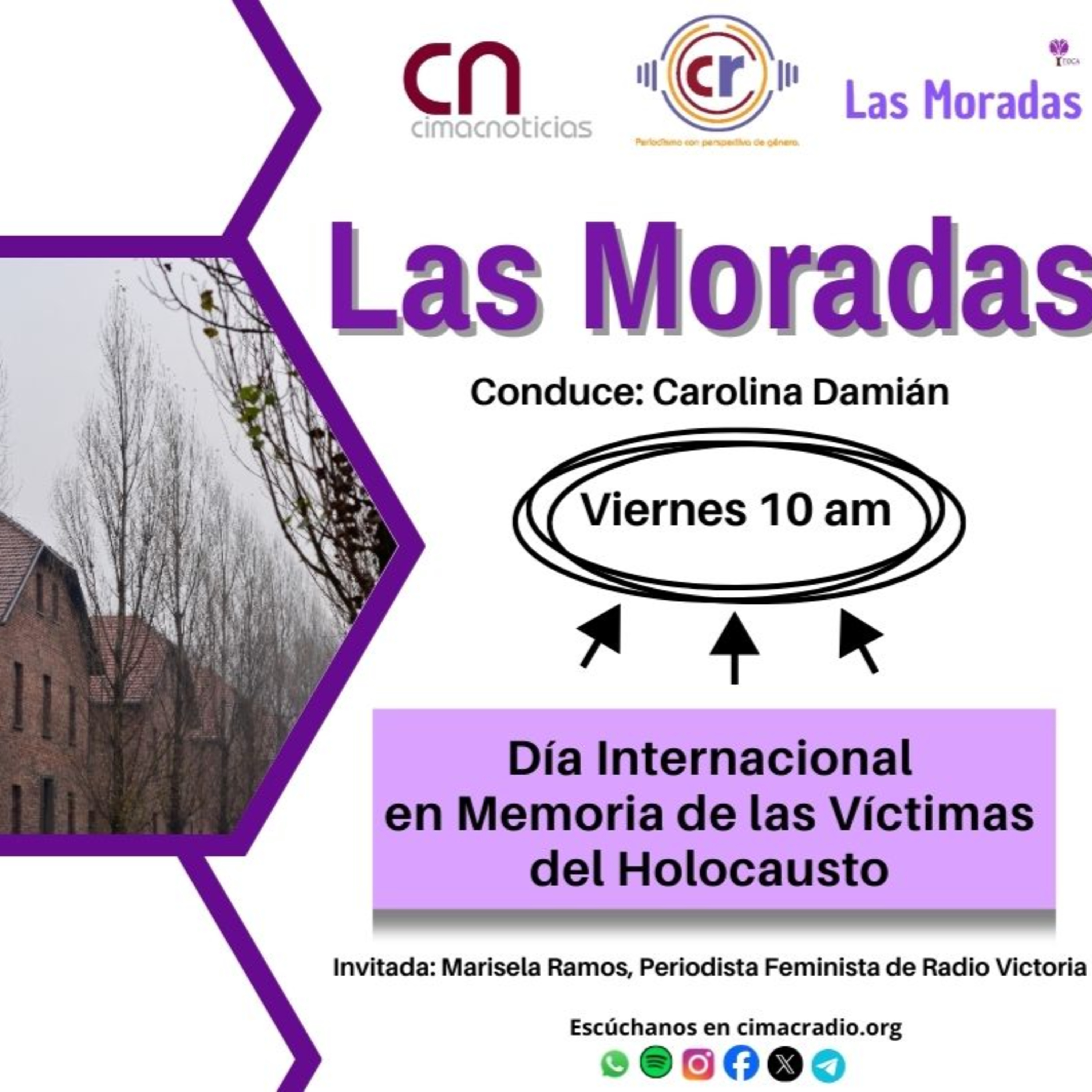 Las Moradas: Día internacional en Memoria de las victimas del holocausto episode artwork