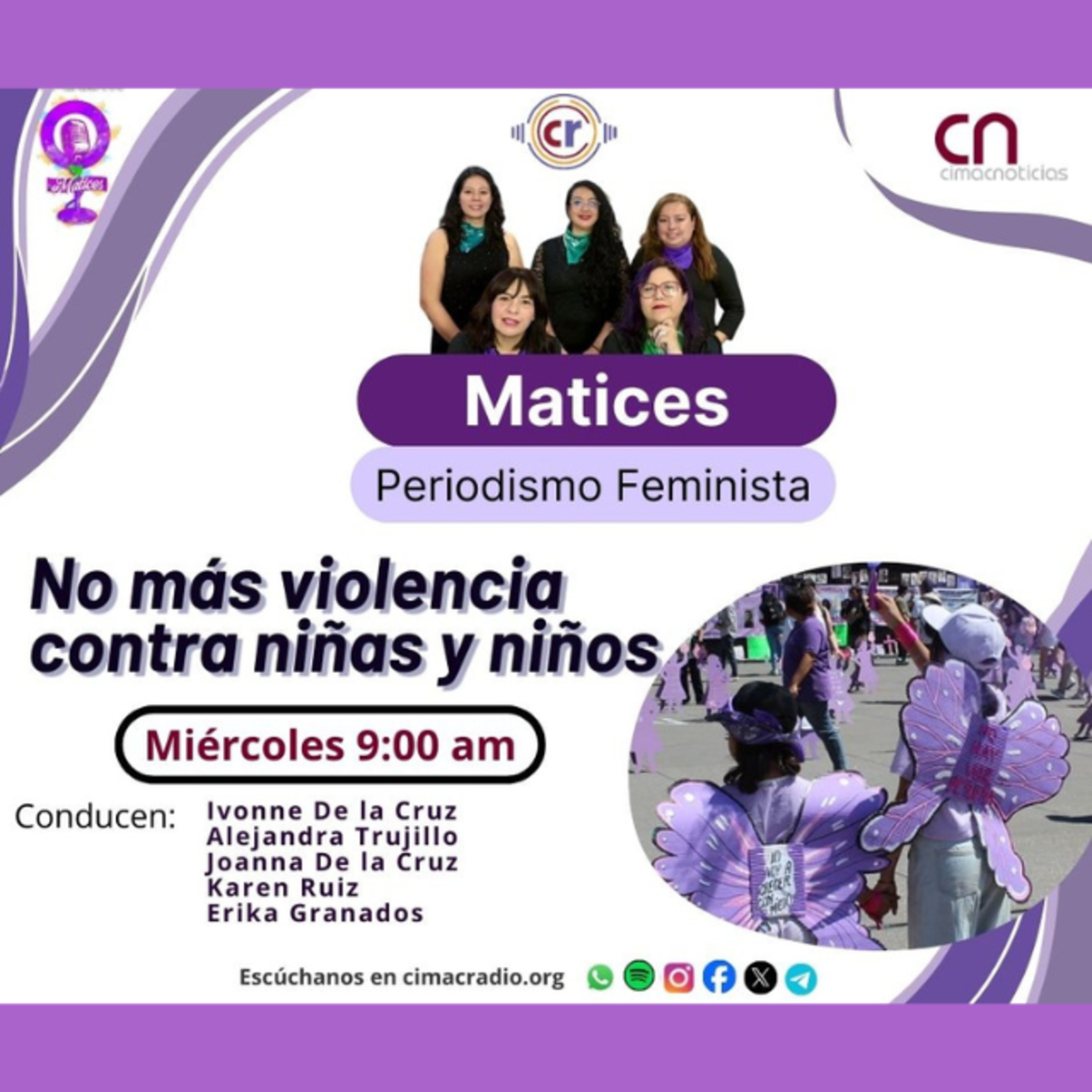 Matices: No más violencia contra niñas y niños episode artwork