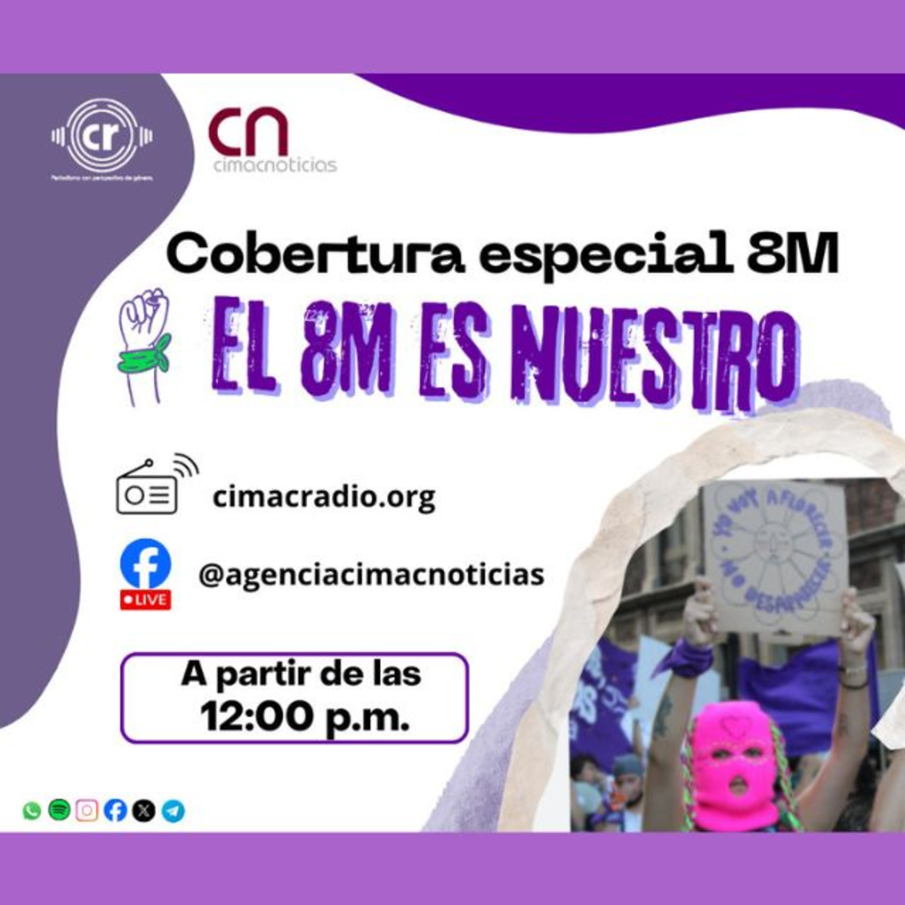 Cobertura especial 8M: Entrevista a la periodista Alfonsina Ávila  episode artwork
