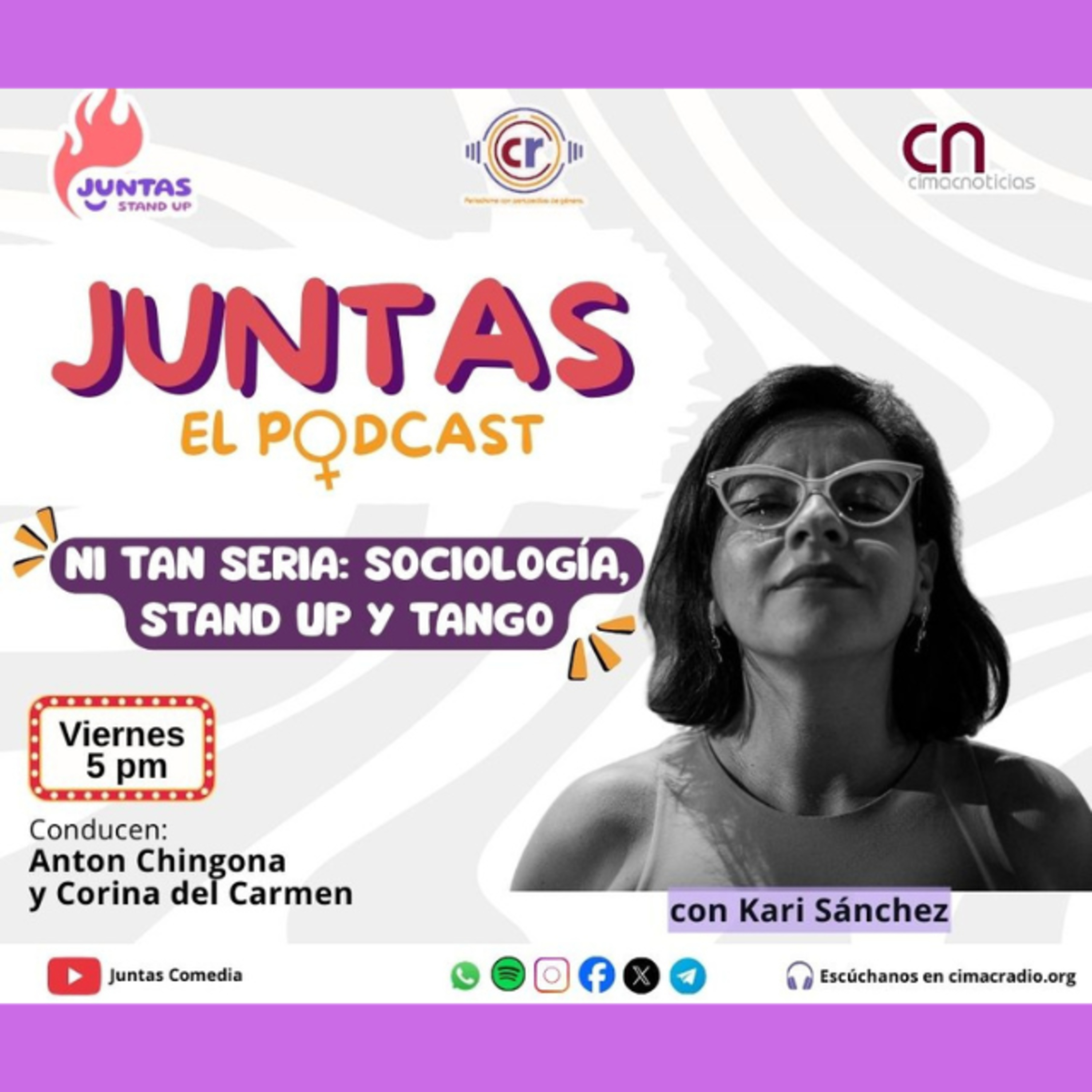 Portada de CIMAC Radio