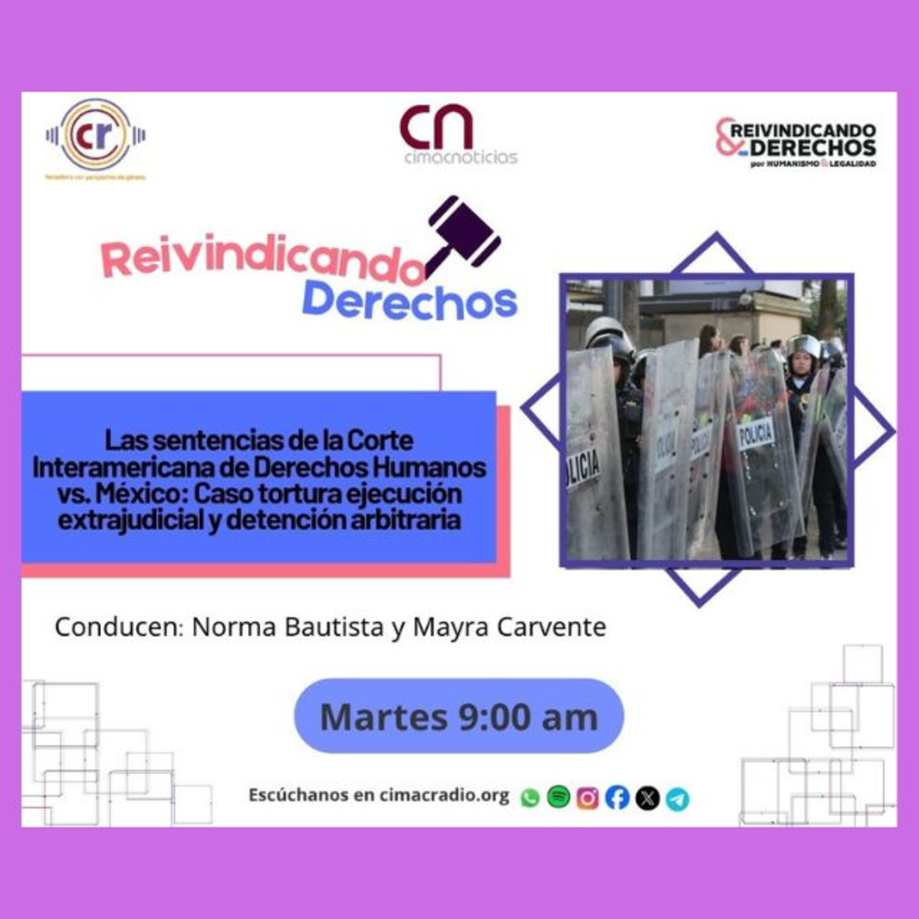 Reivindicando Derechos: Las sentencias de la Corte Interamericana de Derechos Humanos vs. México: Caso tortura ejecución extrajudicial y detención arbitraria episode artwork