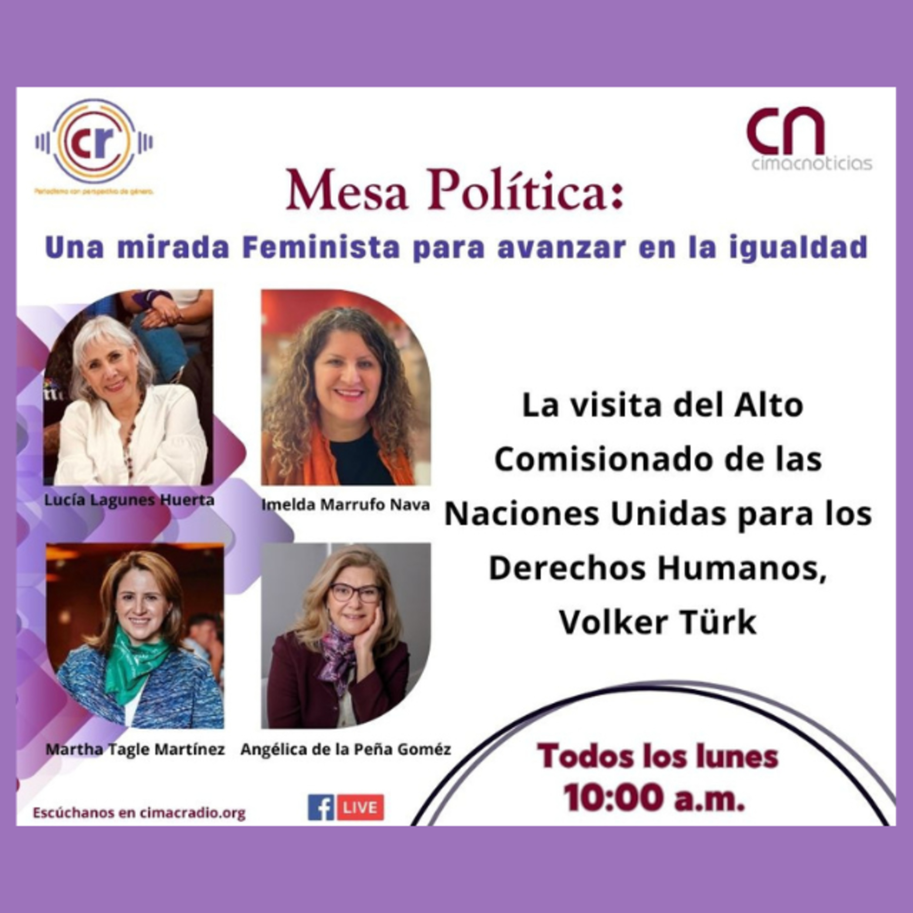 Mesa Política: la visita del Alto Comisionado de las ONU, Volker Türk episode artwork