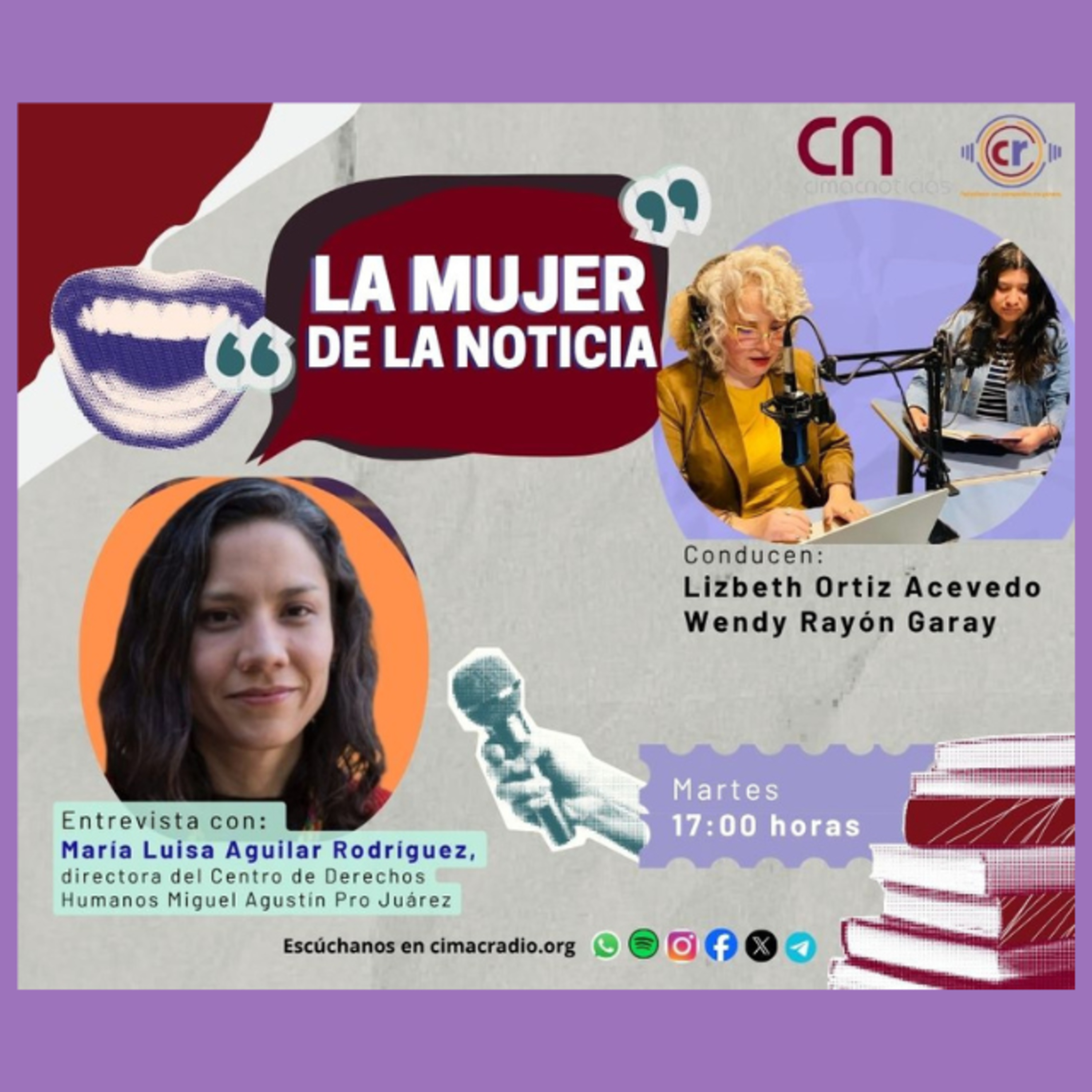 La mujer de la noticia: Emisión 5 episode artwork