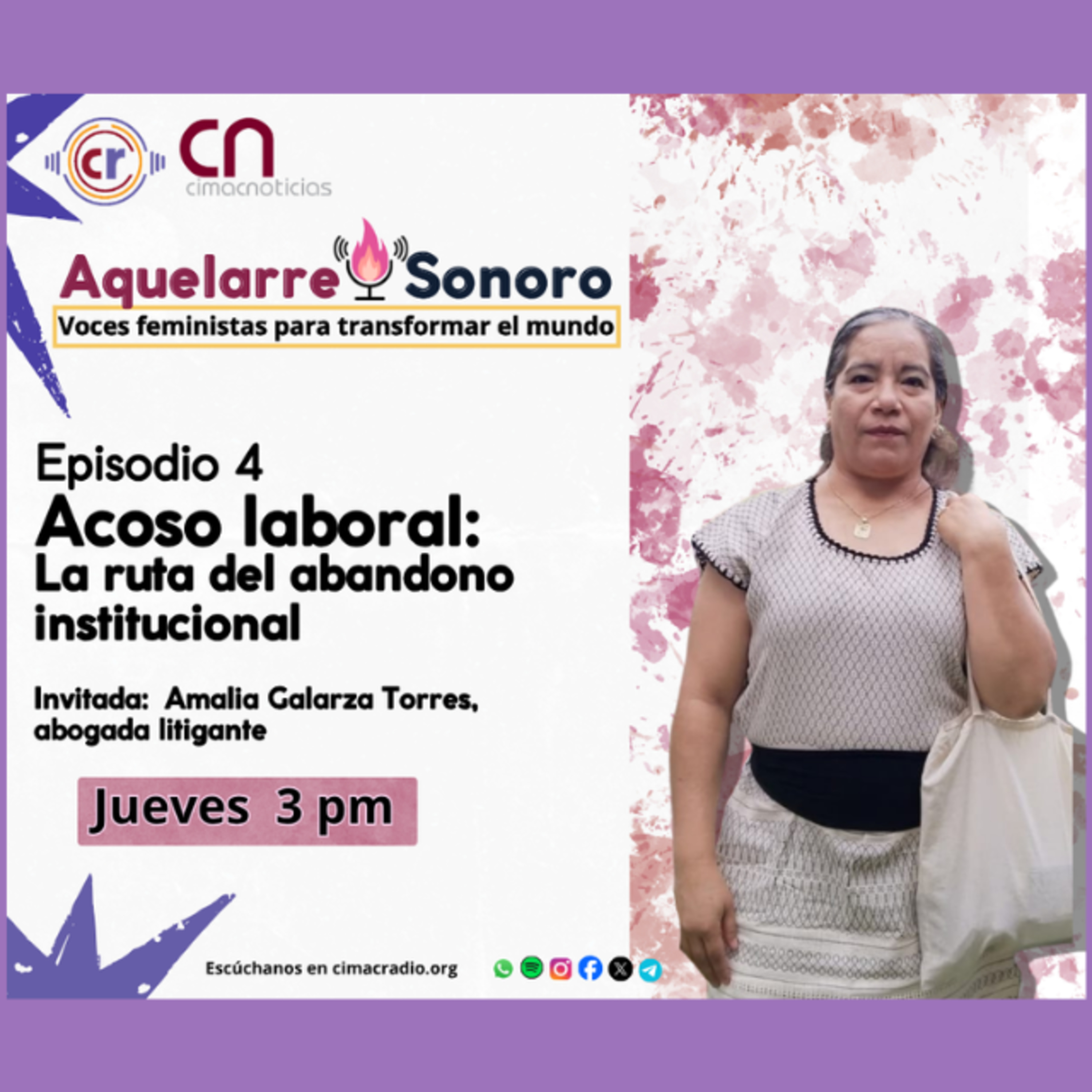 Aquelarre Sonoro: Acoso Laboral : La Ruta Del Abandono Institucional episode artwork