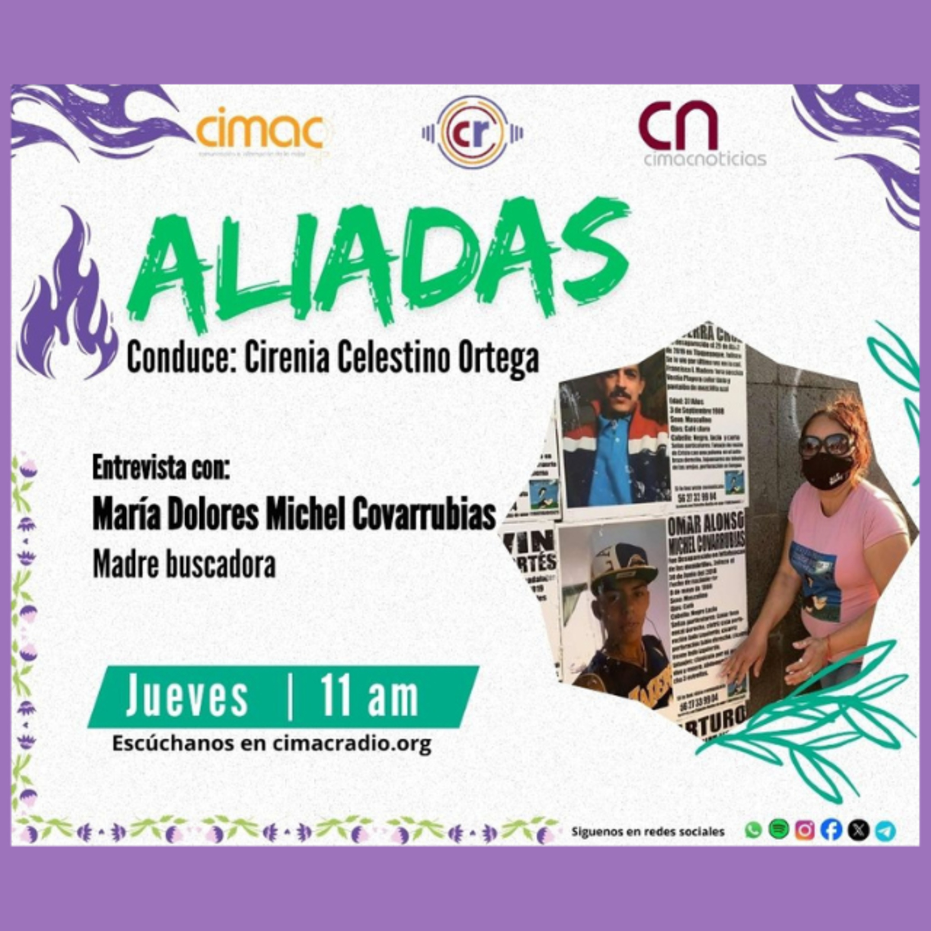 Aliadas con Cirenea Celestino: María Dolores Michel Covarrubias, madre buscadora de Jalisco episode artwork