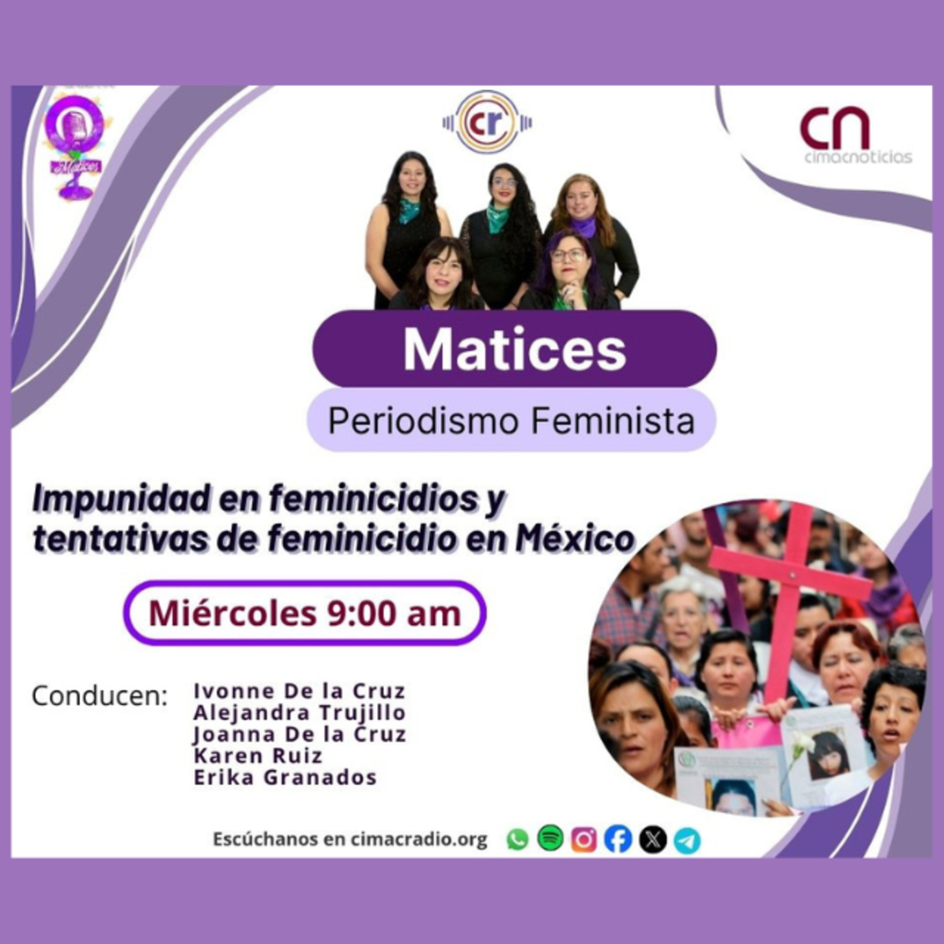 Matices: Impunidad en feminicidios y tentativas de feminicidio en México episode artwork