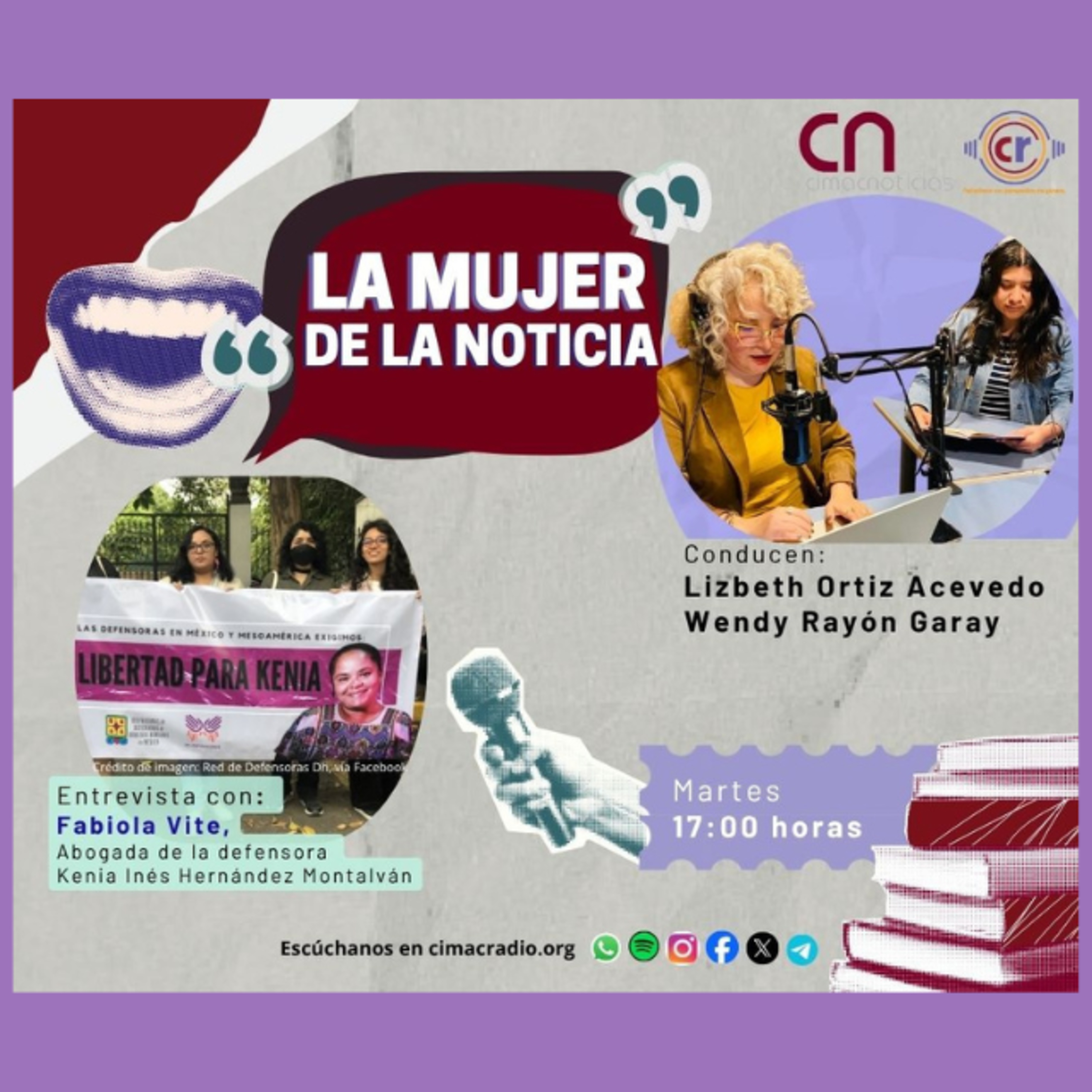 La mujer de la noticia: Emisión 6 episode artwork