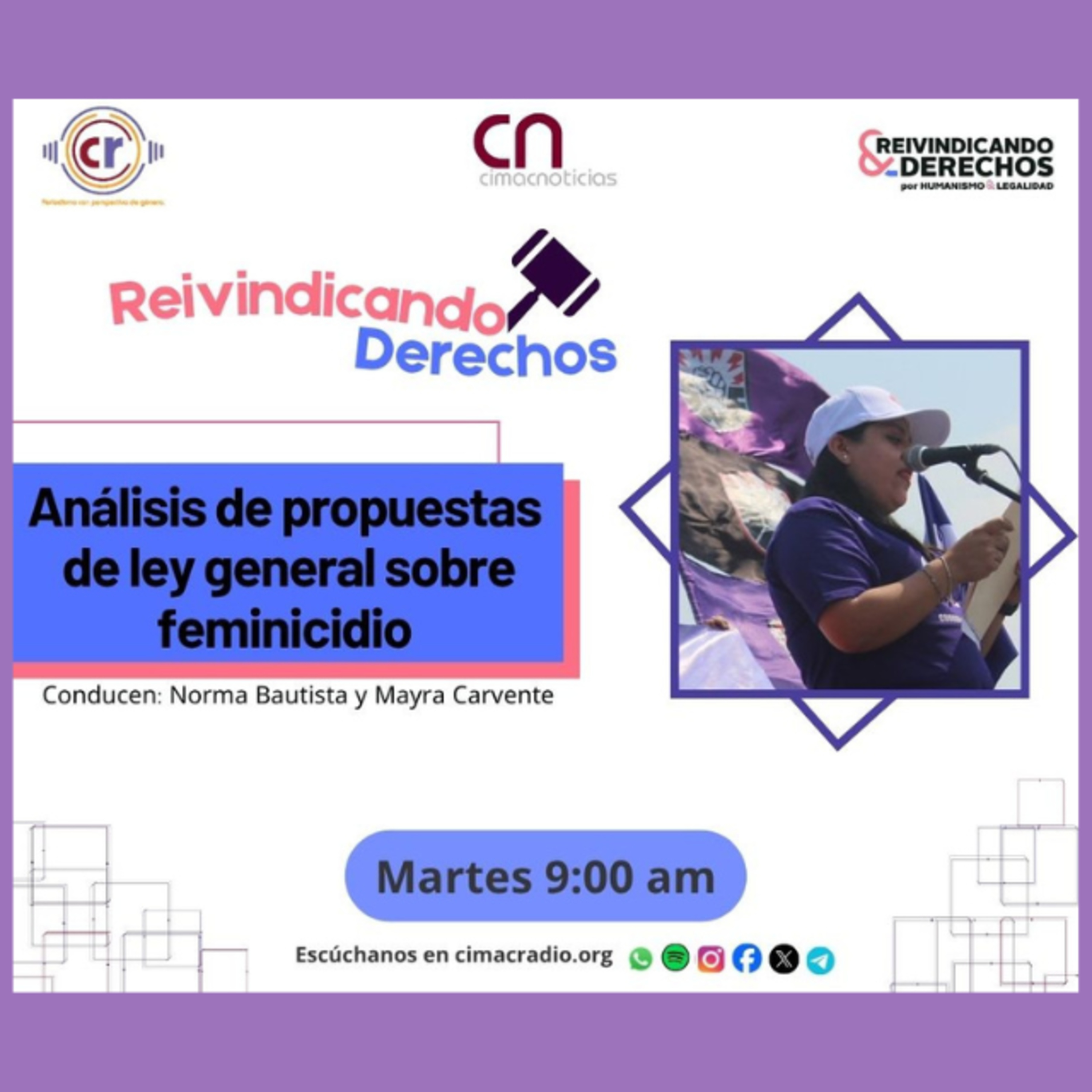 Reivindicando Derechos: Análisis de propuestas de ley general sobre feminicidio  episode artwork