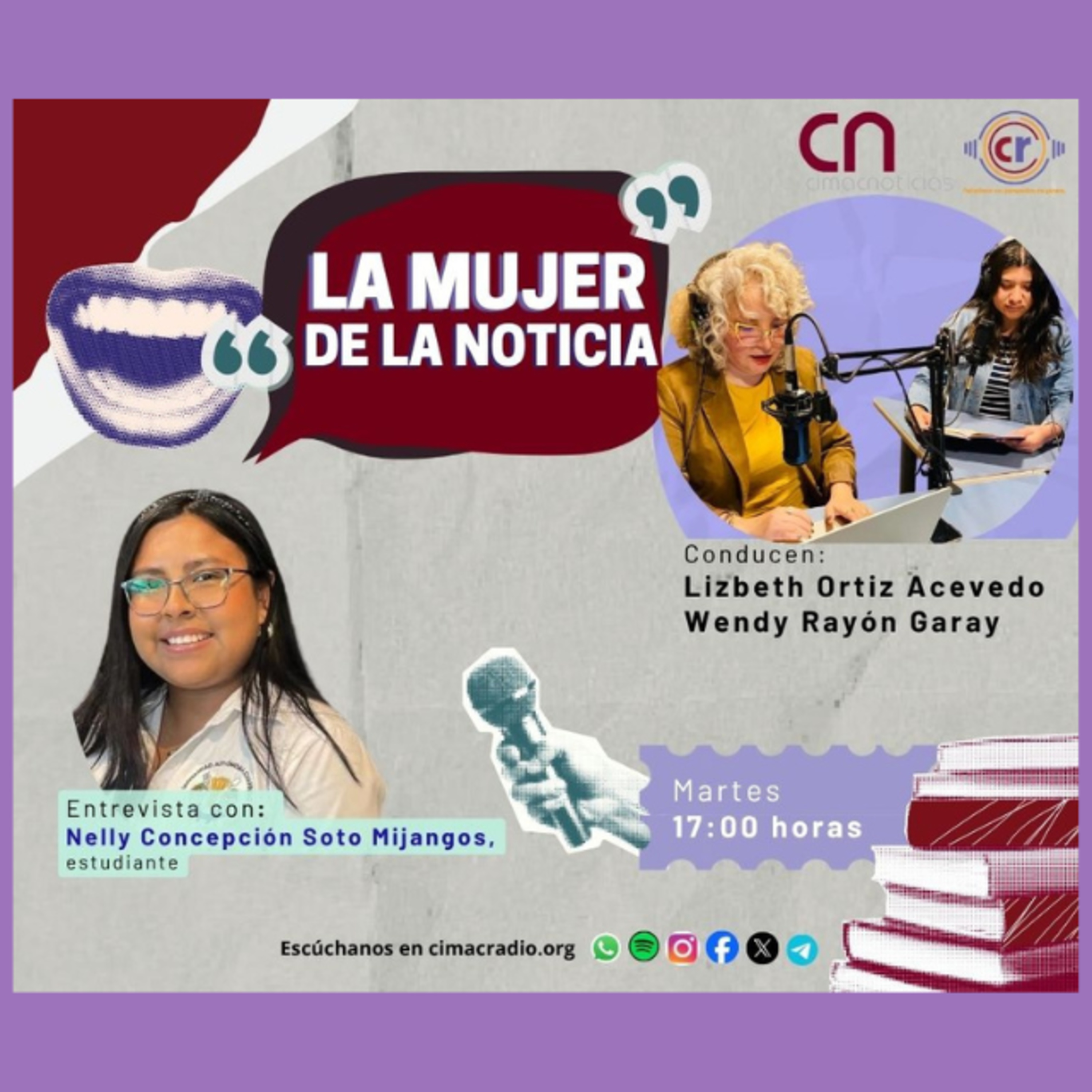 La mujer de la noticia: Emisión 7 episode artwork