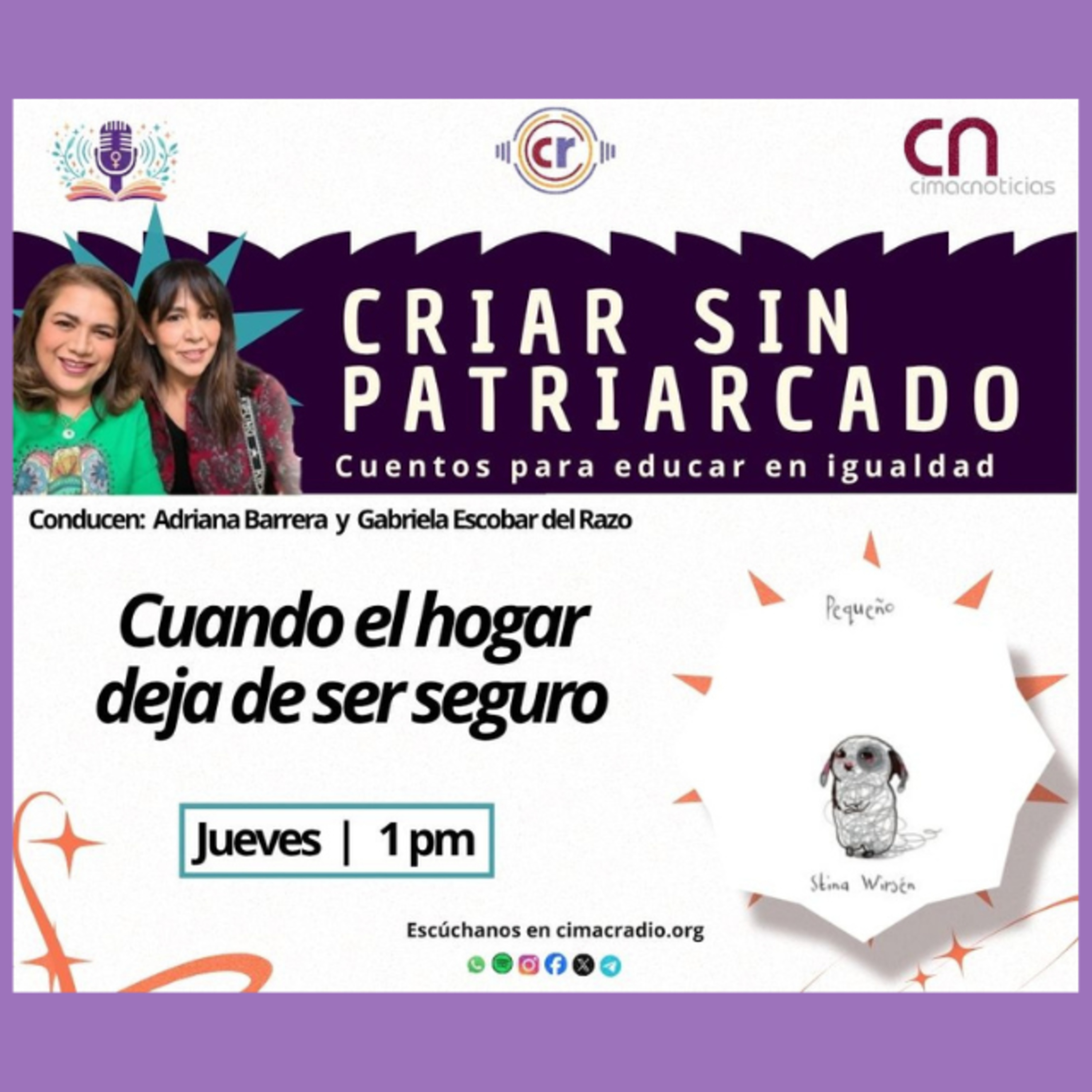 Criar sin patriarcado: T2 E1 cuando el hogar deja de ser un lugar seguro episode artwork