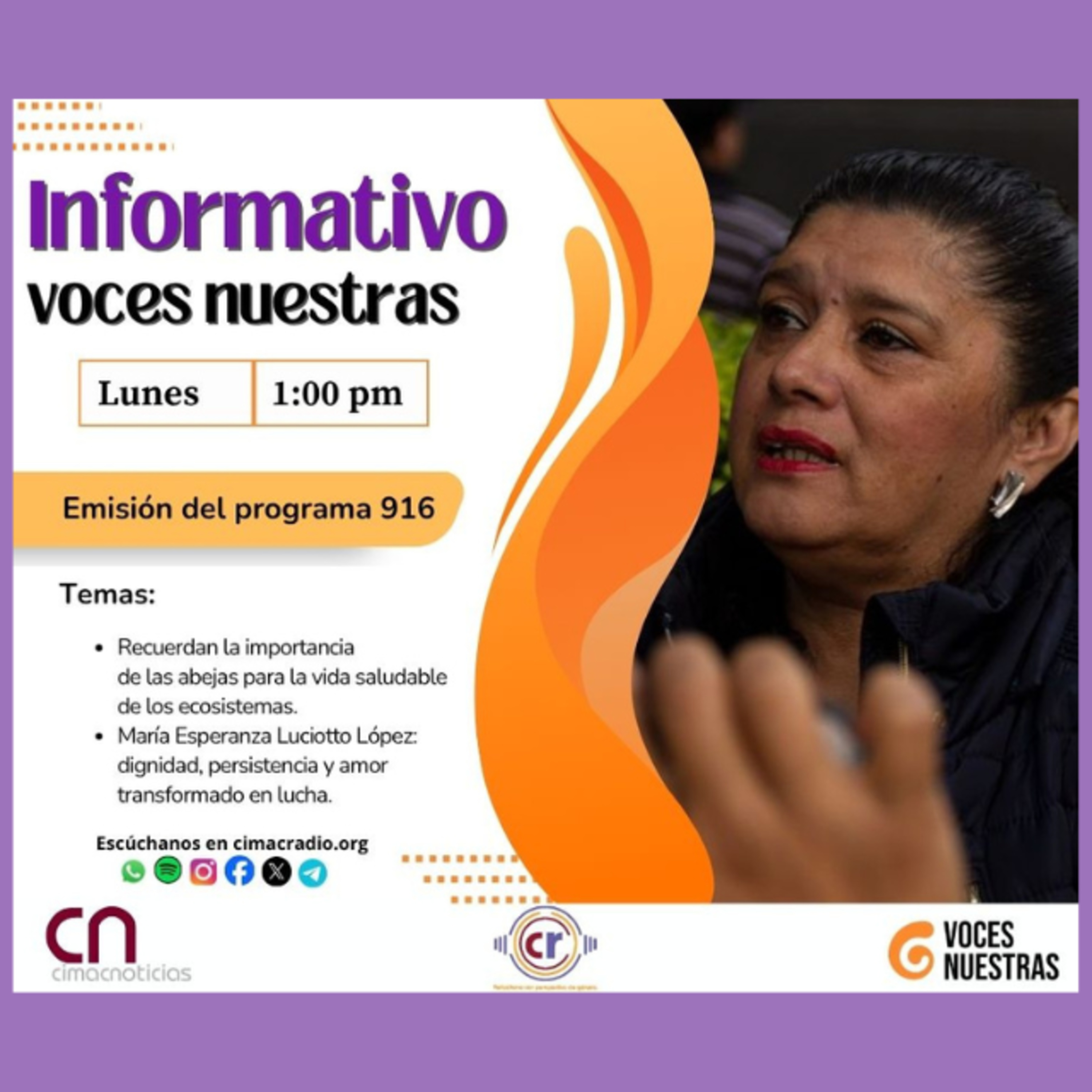 Informativo Mesoamericano Voces Nuestras: Emisión 916 episode artwork